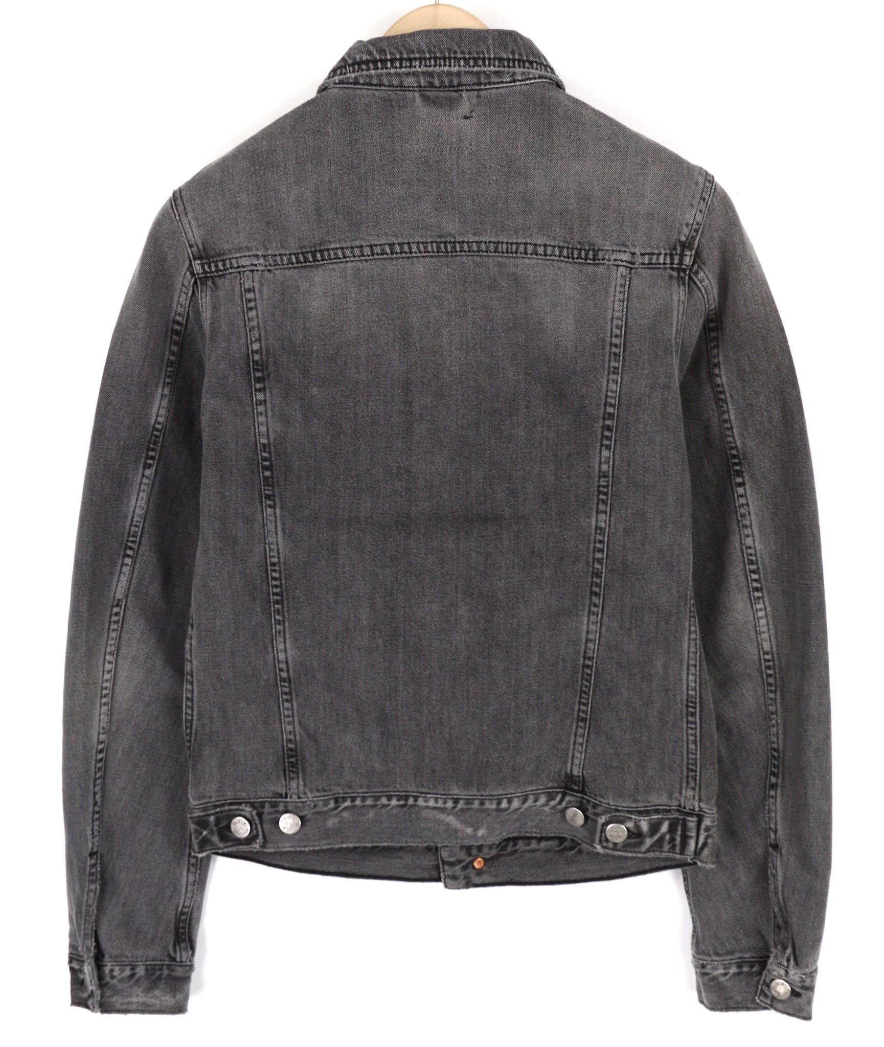 Nudie Jeans BILLY S Desolation Grey Polo Pockets Mid Jacket 82457 Size US S / EU 44-46 / 1 - 2 Thumbnail