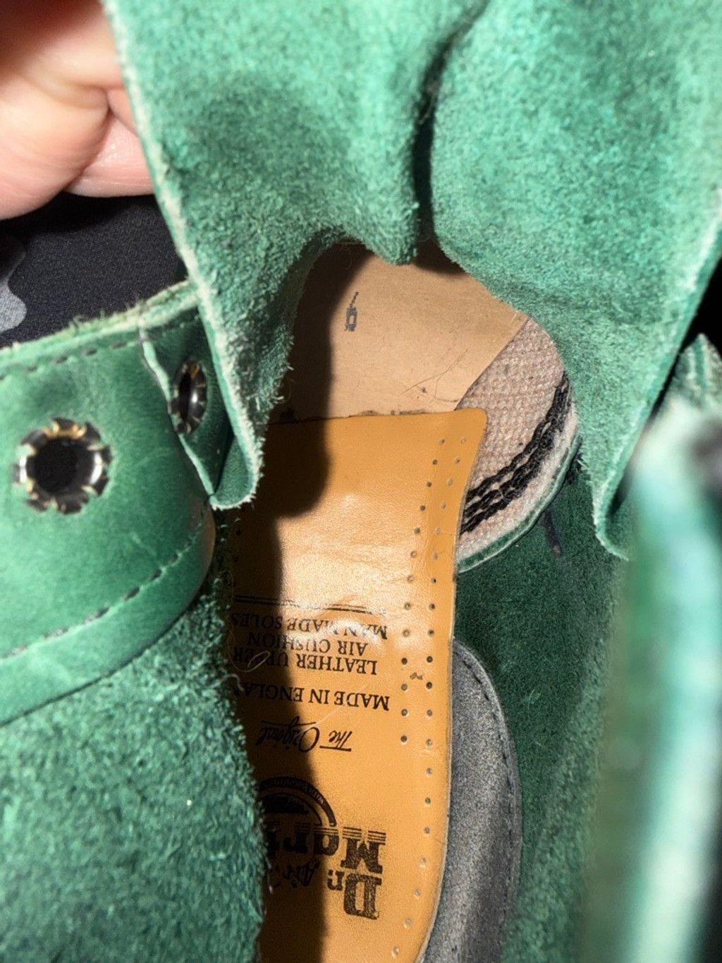 Dr. Martens Dr. Martens Green VTG MIE Lace Up Boots Size 8 Size US 8 / IT 38 - 6 Thumbnail