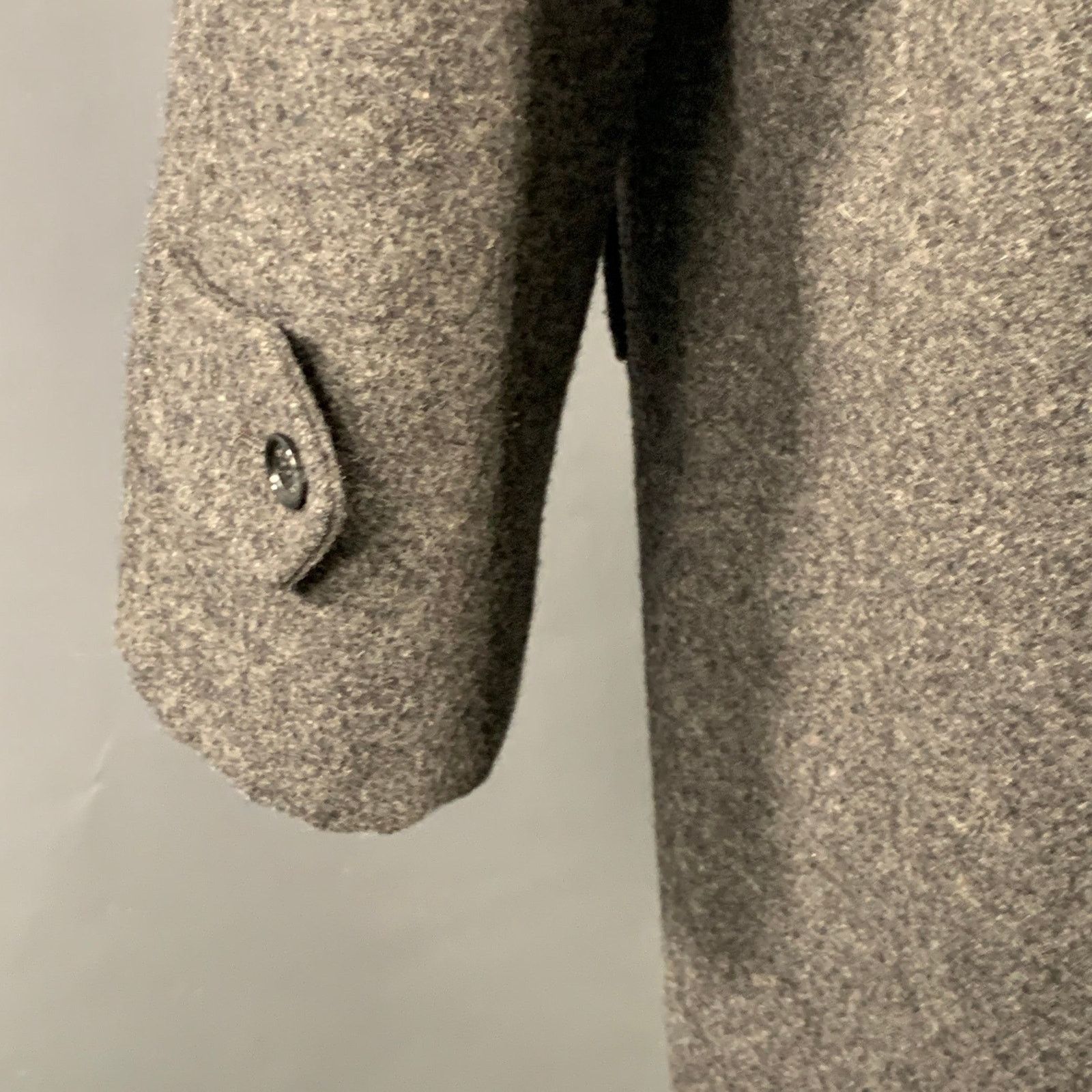 Dolce & Gabbana DOLCE & GABBANA Size 38 Grey Black Reversible Buttoned Coat Size US M / EU 48-50 / 2 - 6 Thumbnail