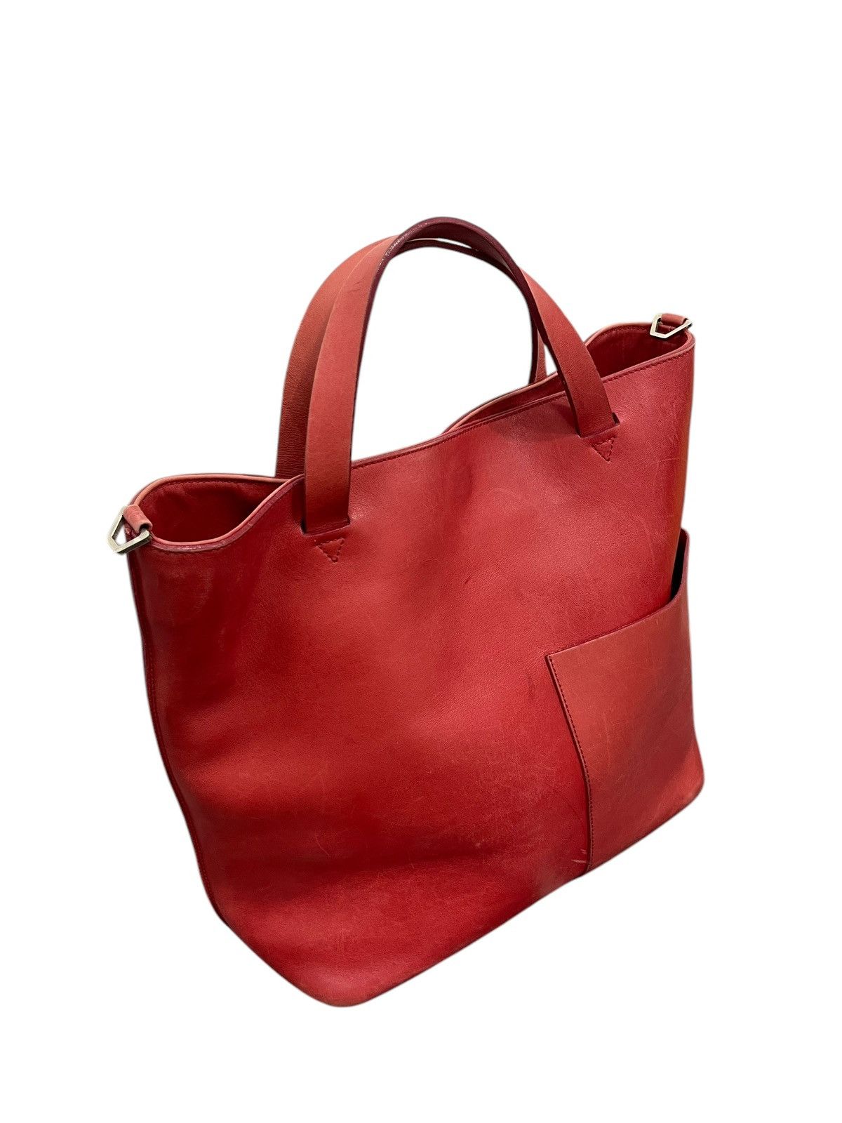 Genuine Leather Full Leather Ferrira Mauro Governa Italy Tote Bag 1🟩5 Size ONE SIZE - 4 Thumbnail