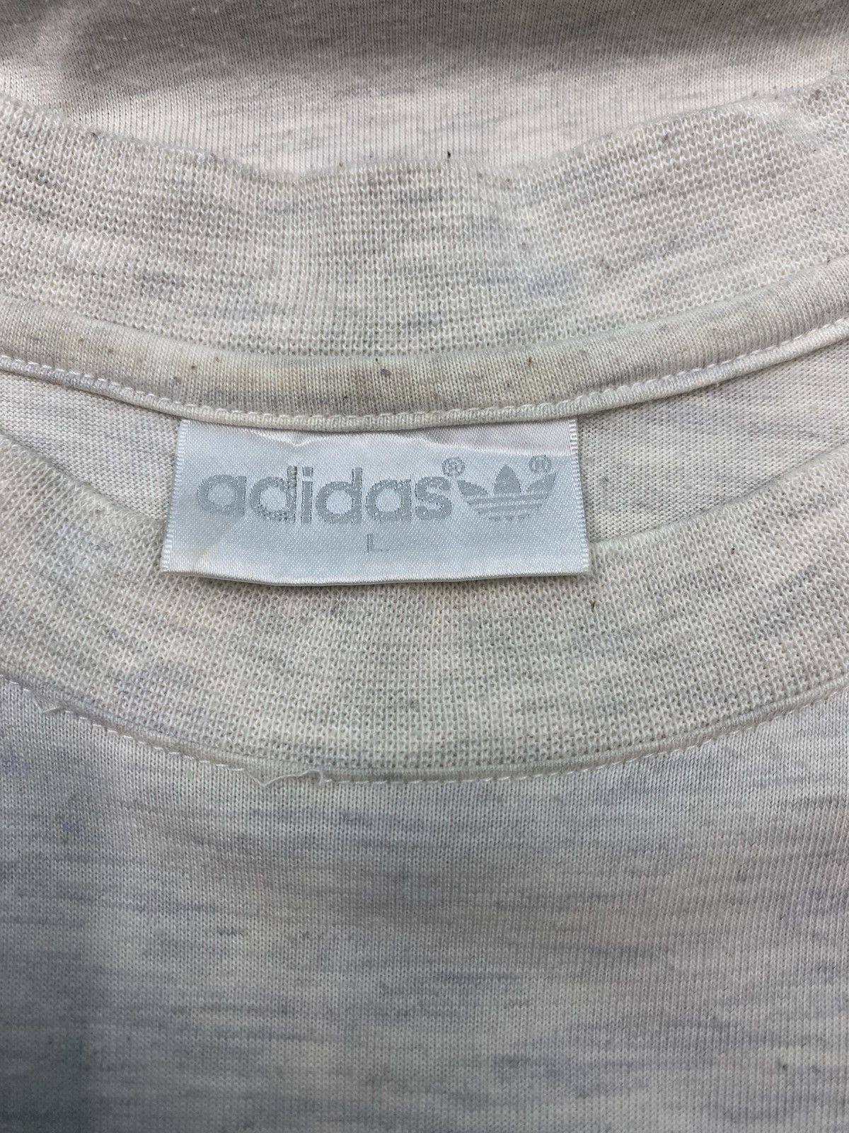 Adidas Vintage 80s adidas tee Size US L / EU 52-54 / 3 - 5 Thumbnail