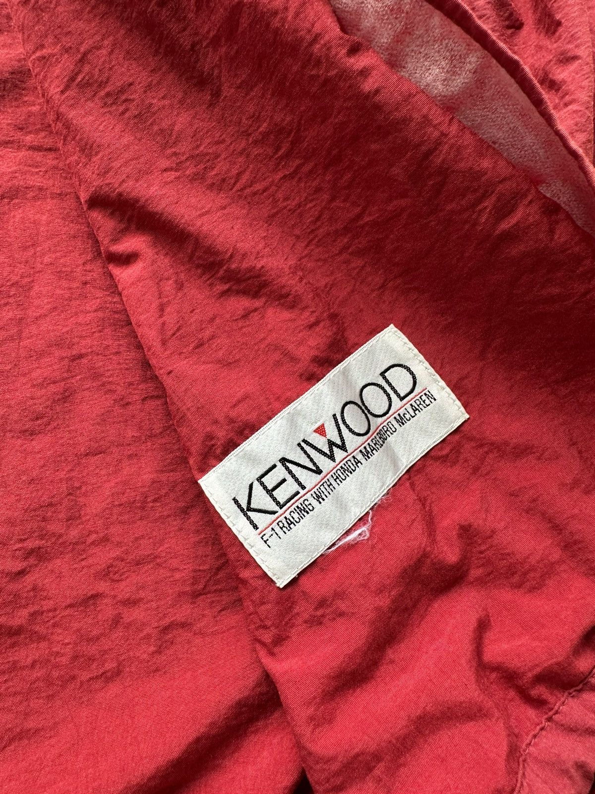 Vintage Kenwood F-1 racing with honda marlboro mclaren wind breaker Size US XL / EU 56 / 4 - 9 Thumbnail