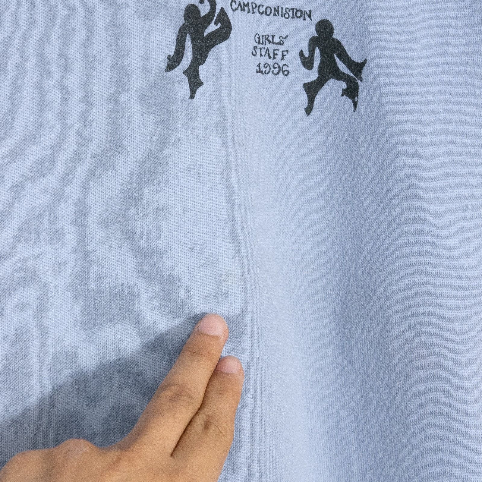 Vintage Vintage 90s Camp Coniston YMCA T Shirt Medium - Distressed Size US M / EU 48-50 / 2 - 4 Thumbnail