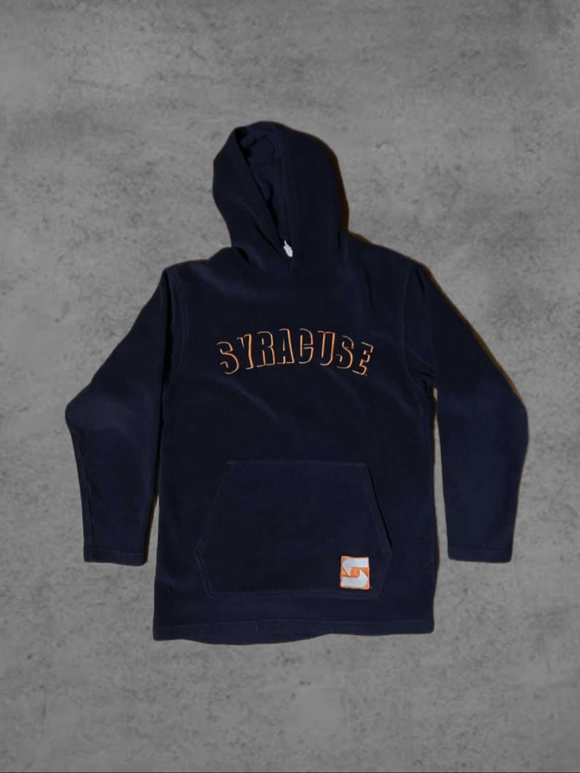 Foot Locker Navy and Orange Syracuse Fuzzy Hoodie Size US M / EU 48-50 / 2 - 1 Thumbnail