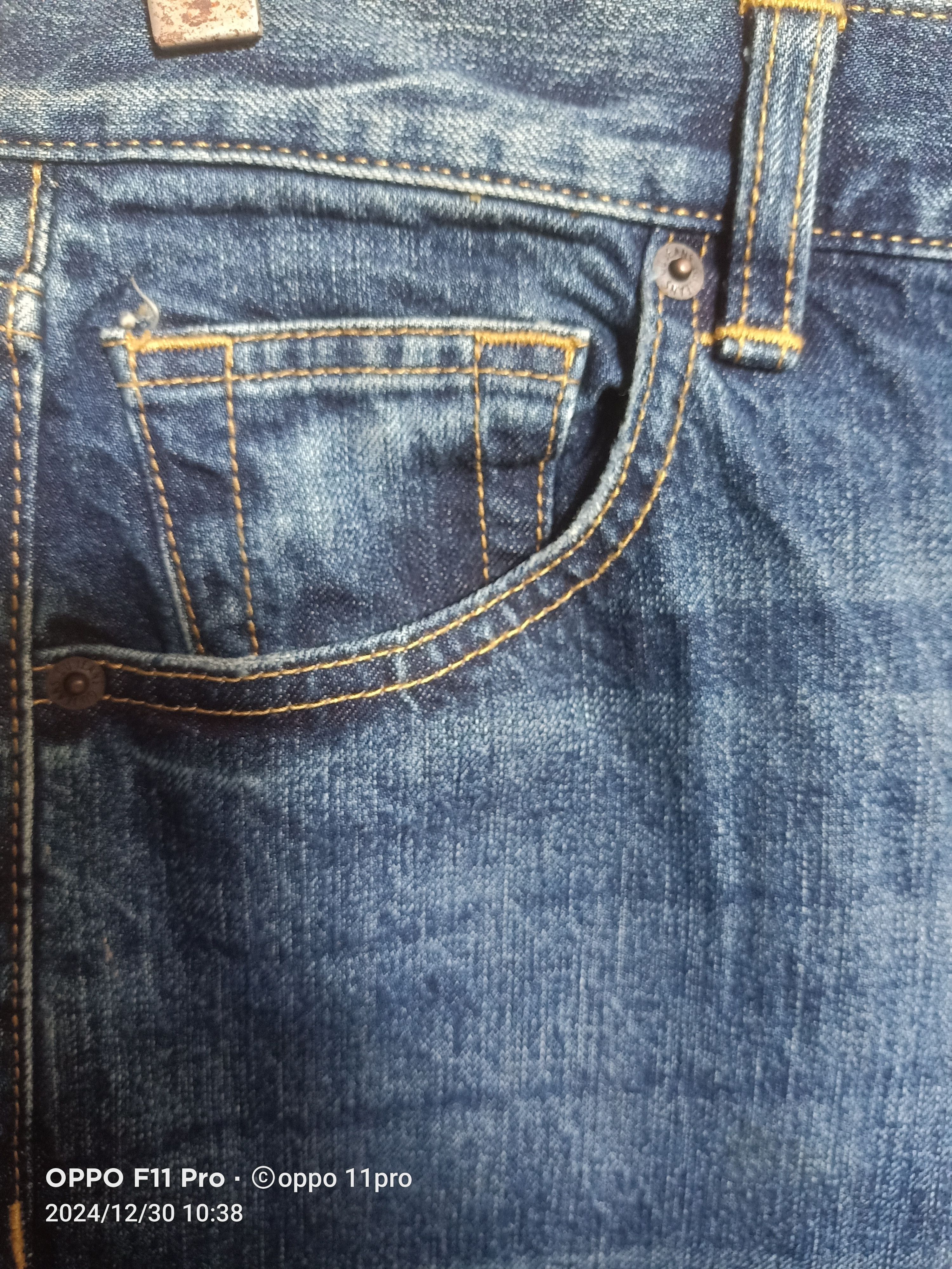 GU × If Six Was Nine × Japanese Brand Gu Looose Denim Size US 33 - 7 Thumbnail