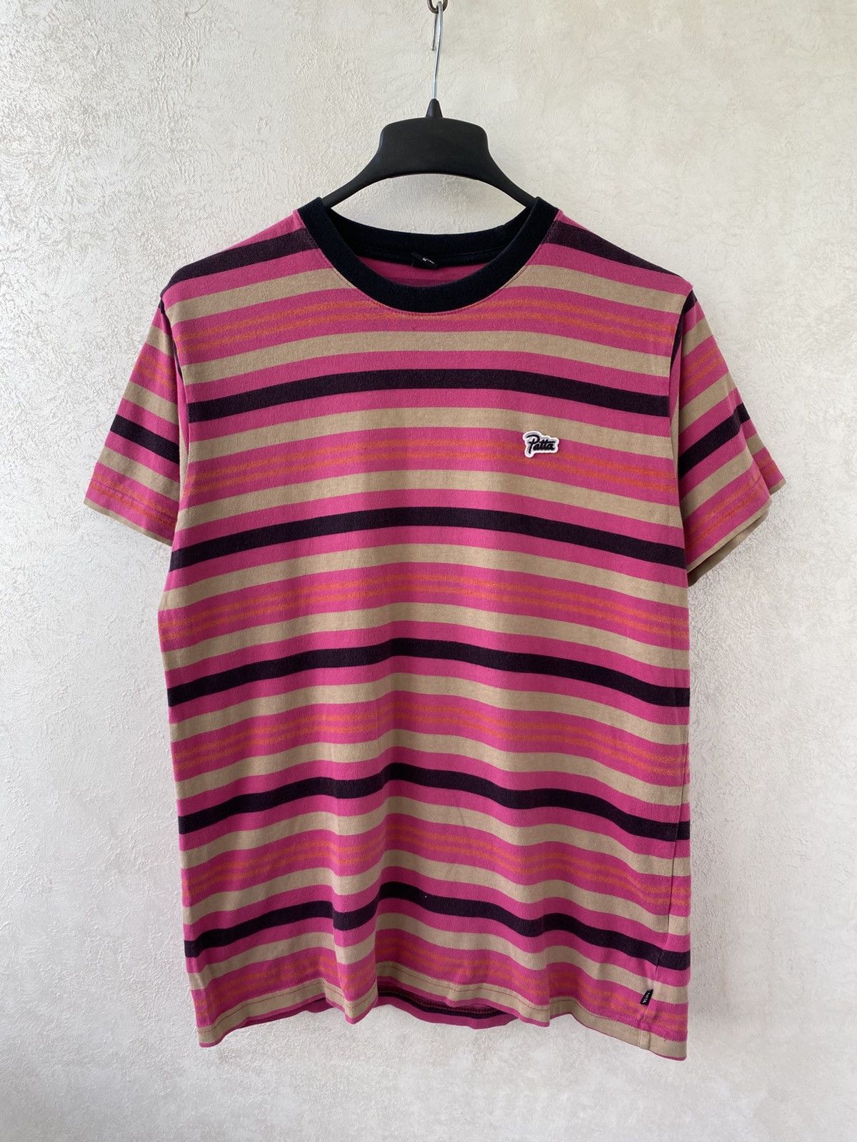 Patta Patta Stripped Multicolour Skater T Shirt Size M Size US M / EU 48-50 / 2 - 1 Thumbnail