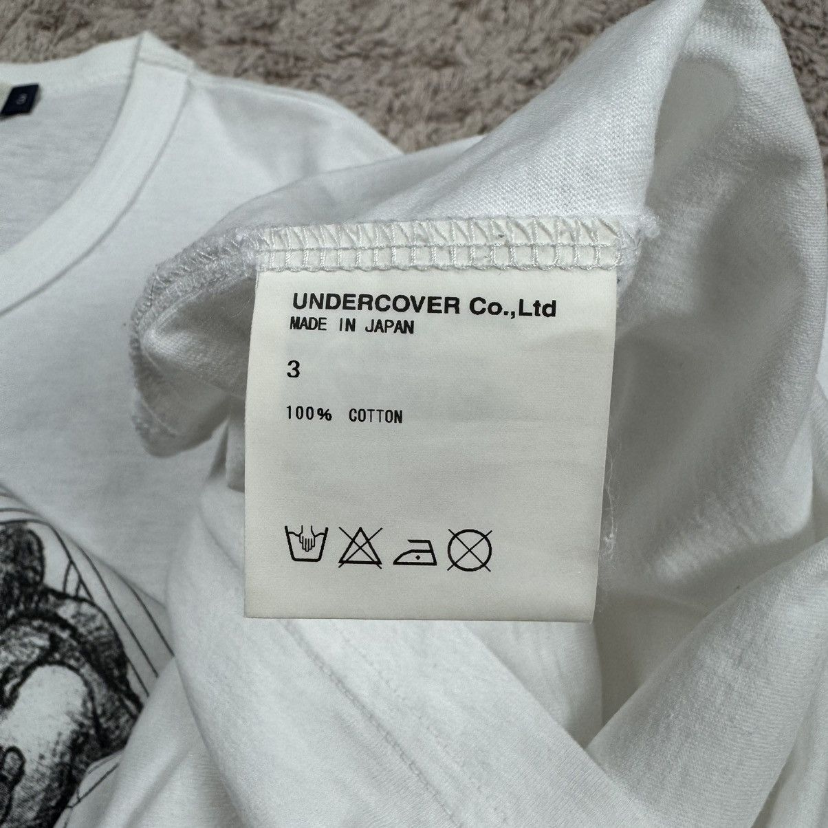Undercover Undercoverism Protection T-shirt Size US L / EU 52-54 / 3 - 19 Thumbnail