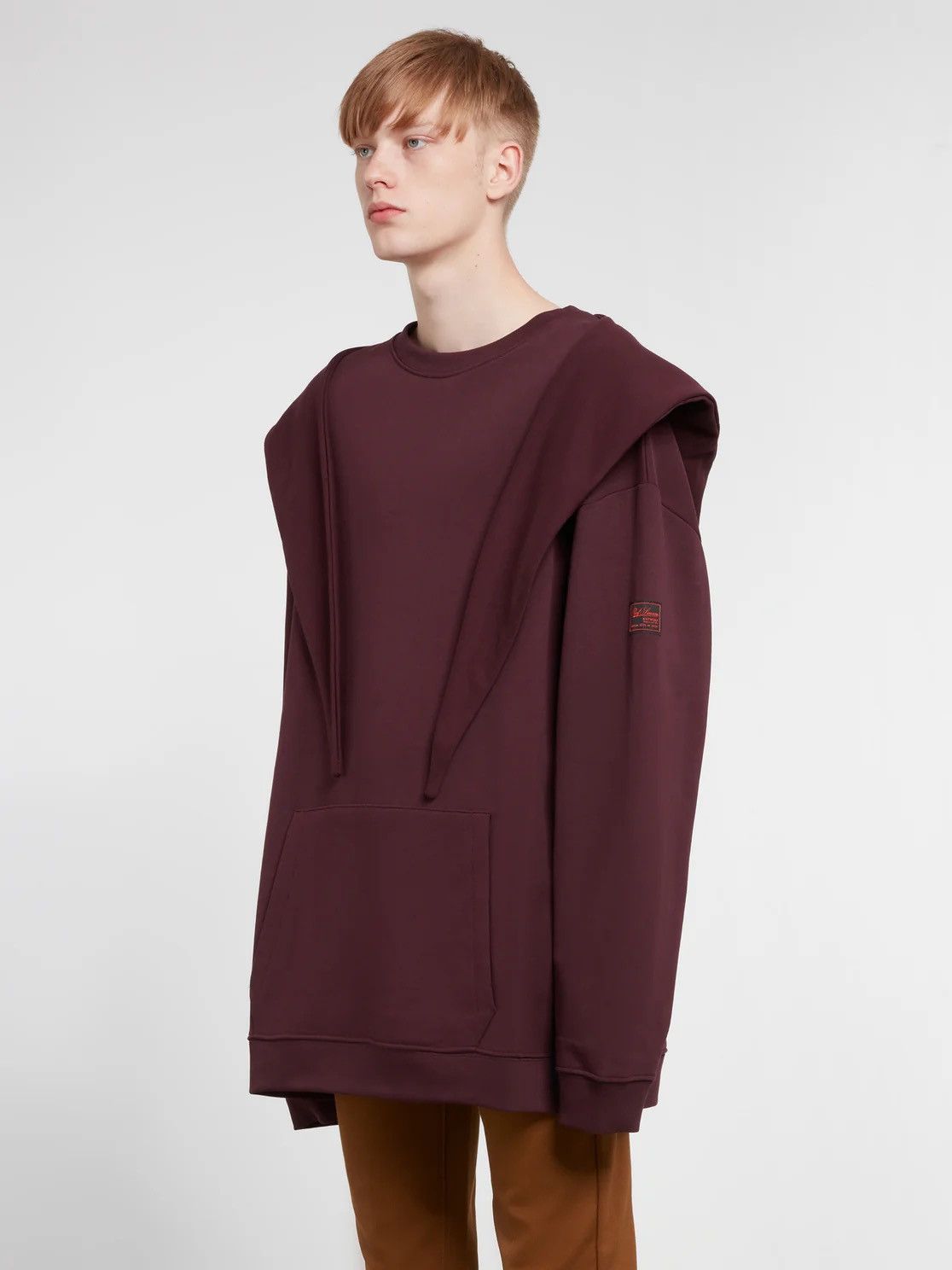 Raf Simons RAF SIMONS A/W 2022-2023 Men’s Regular Fit Knot Hoodie Size US XL / EU 56 / 4 - 3 Thumbnail