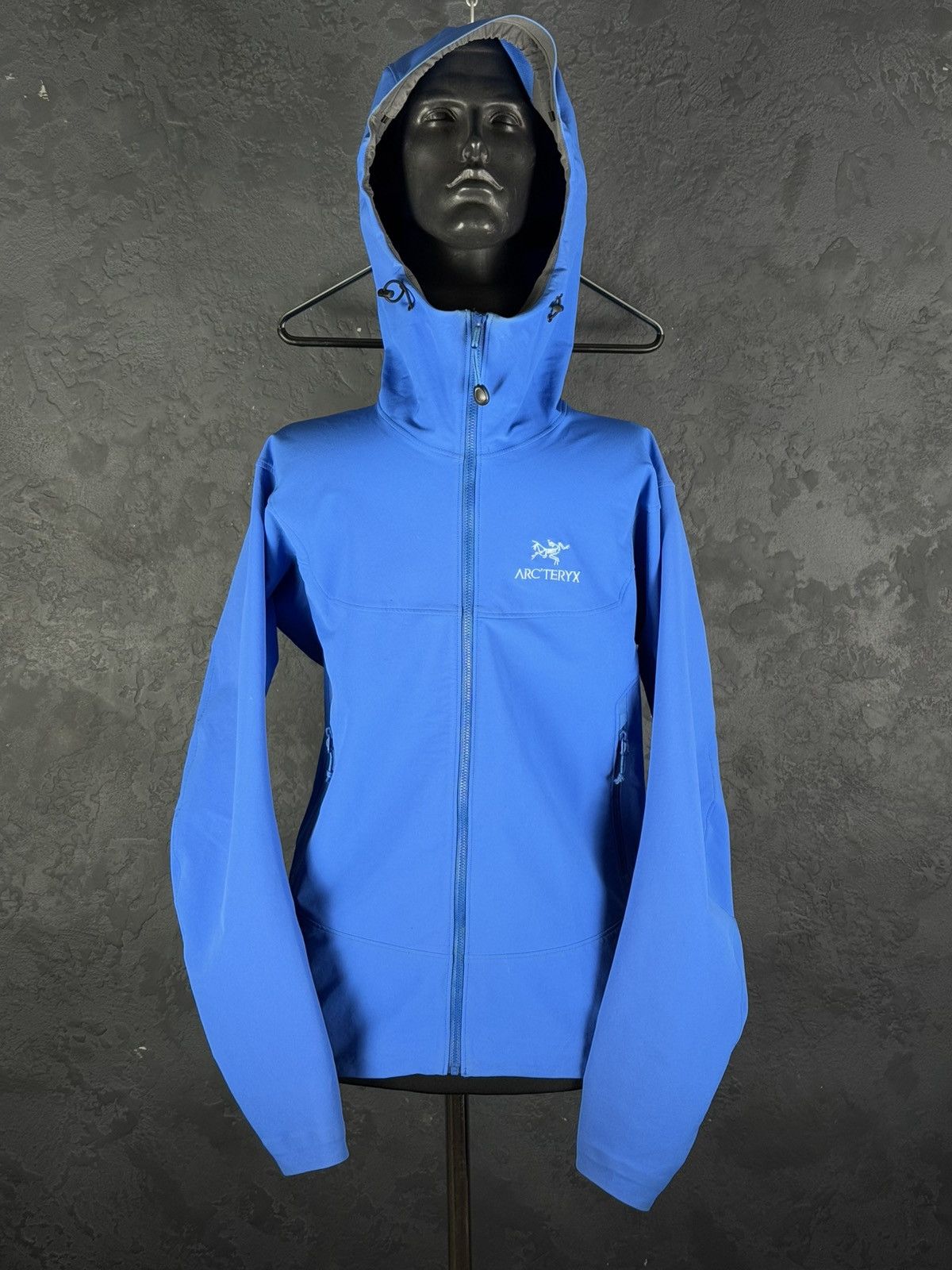 Arc'teryx ARCTERYX Gamma LT Hoody Nylon Blue Softshell Men’s Jacket Size US S / EU 44-46 / 1 - 2 Thumbnail