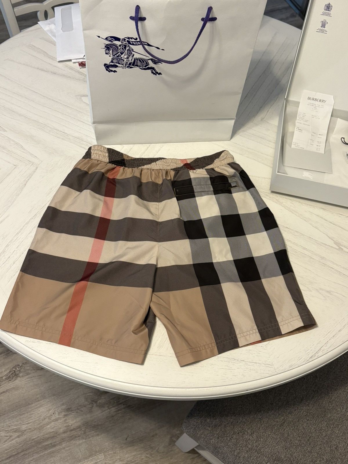 Burberry Burberry swim shorts Size US 38 / EU 54 - 2 Thumbnail