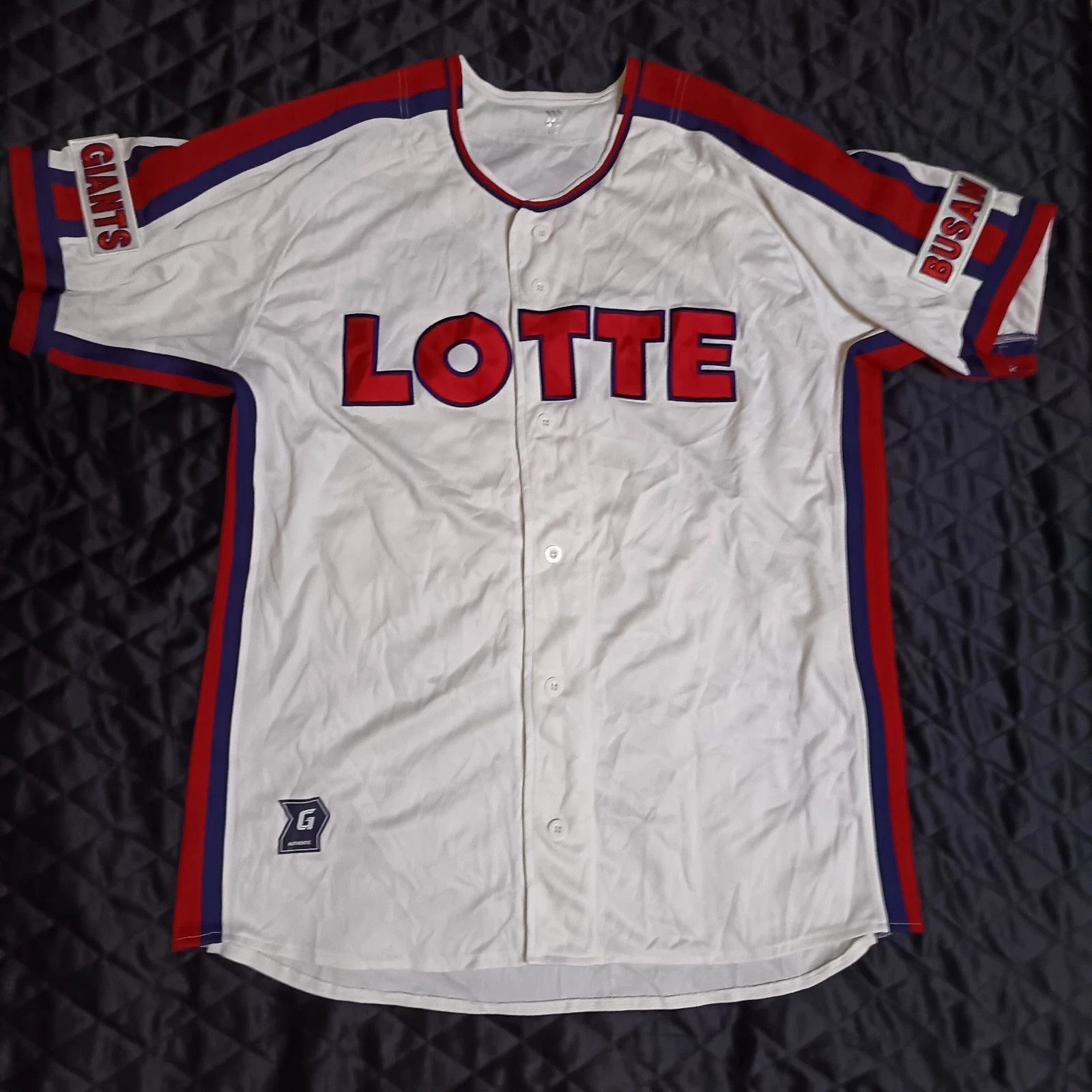 MLB Busan Lotte Giants KBO Korean Baseball Jersey Size US XXL / EU 58 / 5 - 8 Thumbnail