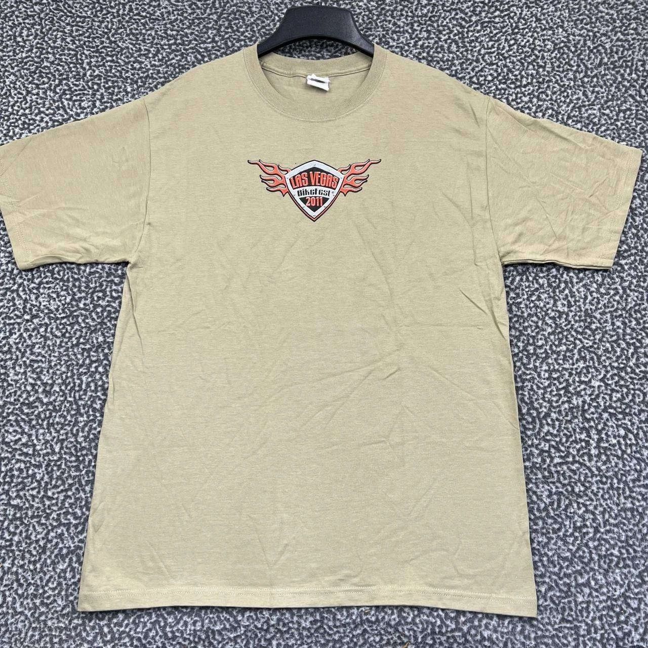 Fruit Of The Loom Vintage Las Vegas Bike Fest Shirt Men L Deadstock New Size US L / EU 52-54 / 3 - 2 Thumbnail
