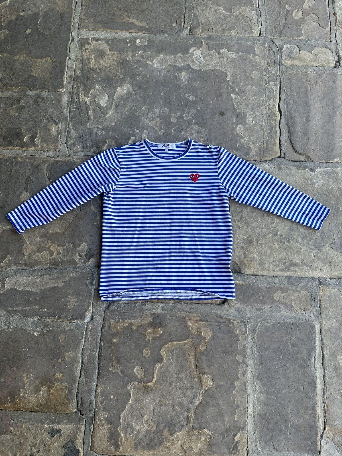 COMME des GARCONS Play Striped Long Sleeve