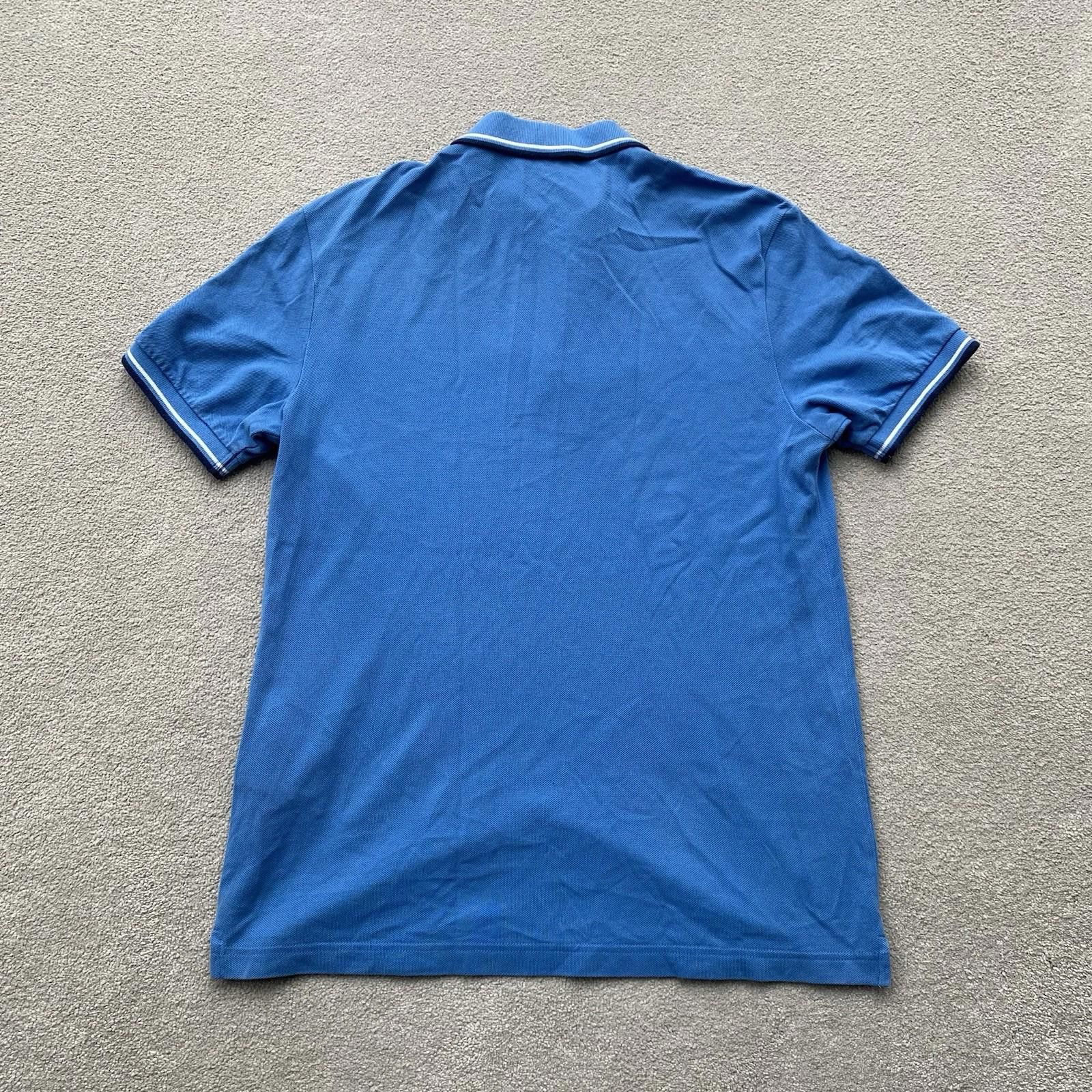 Prada Prada Red Tab Polo Shirt Size Medium Blue Size US M / EU 48-50 / 2 - 4 Thumbnail