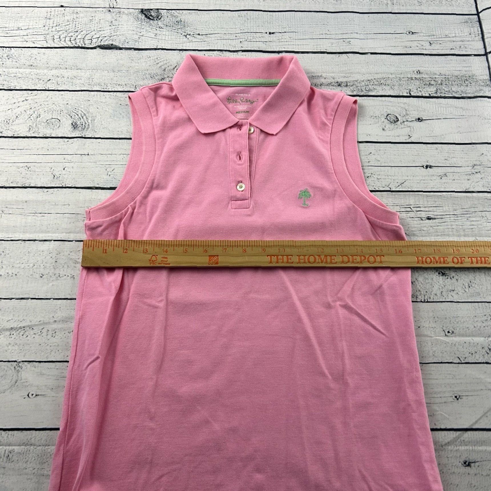 Lilly Pulitzer Lilly Pulitzer Polo Shirt Women's Medium Pink Sleeveless Island Polo Shirt M Pink Womens Lilly Pulitzer Polo Shirt Sleeveless Island Pink M Size M / US 6-8 / IT 42-44 - 5 Thumbnail