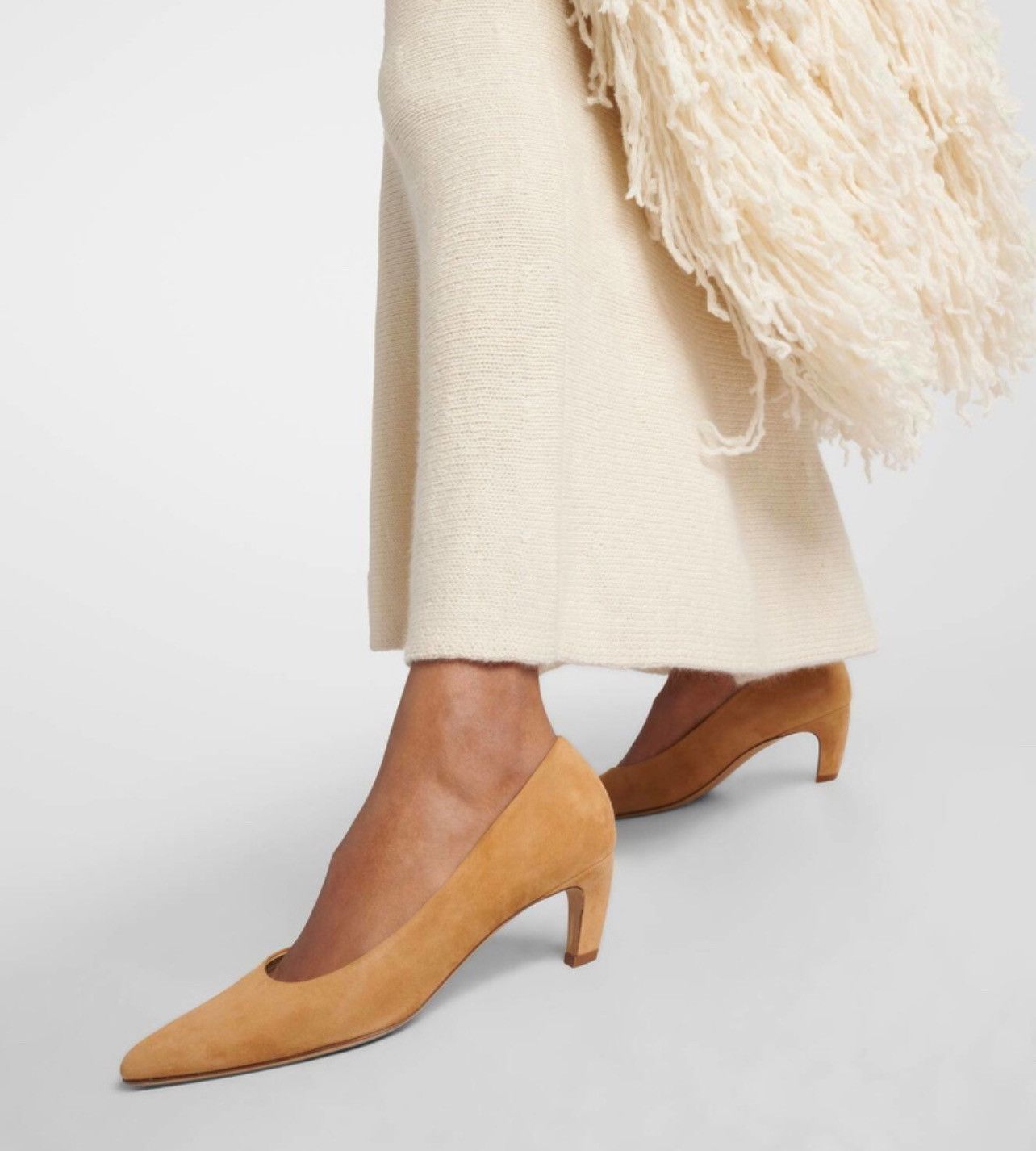Gabriela Hearst Gabriela Hearst Peggy 50MM Suede Pumps size 40 Size US 10 / IT 40 - 2 Thumbnail