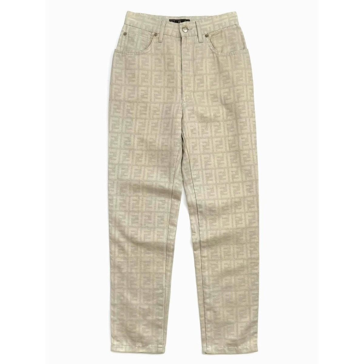 Fendi Fendi Monogran FF Pants Size 26" / US 2 / IT 38 - 1 Thumbnail