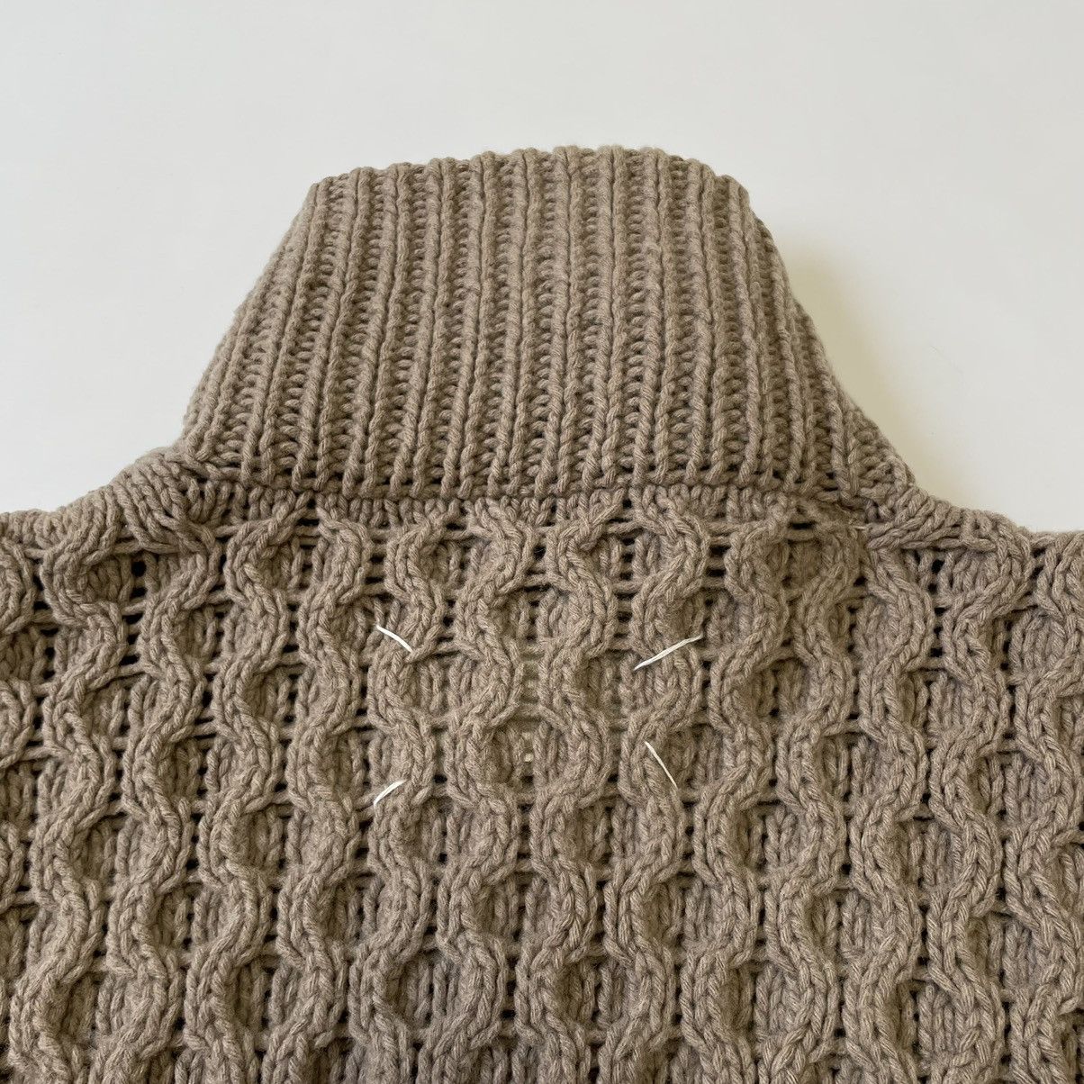 Maison Margiela A/W 09 Honeycomb Knit Wool Cardigan Size US M / EU 48-50 / 2 - 20 Thumbnail
