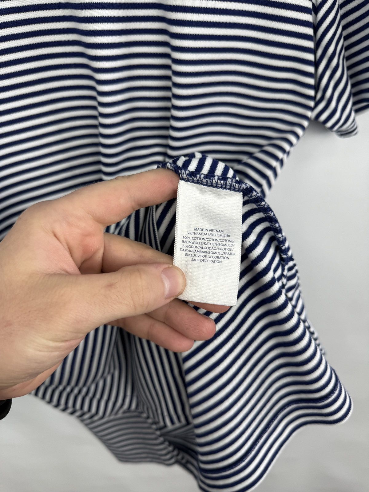 Polo Ralph Lauren 🇺🇸 Polo Ralph Lauren Pima Soft Touch Luxury Polo T-Shirt Size US L / EU 52-54 / 3 - 9 Thumbnail