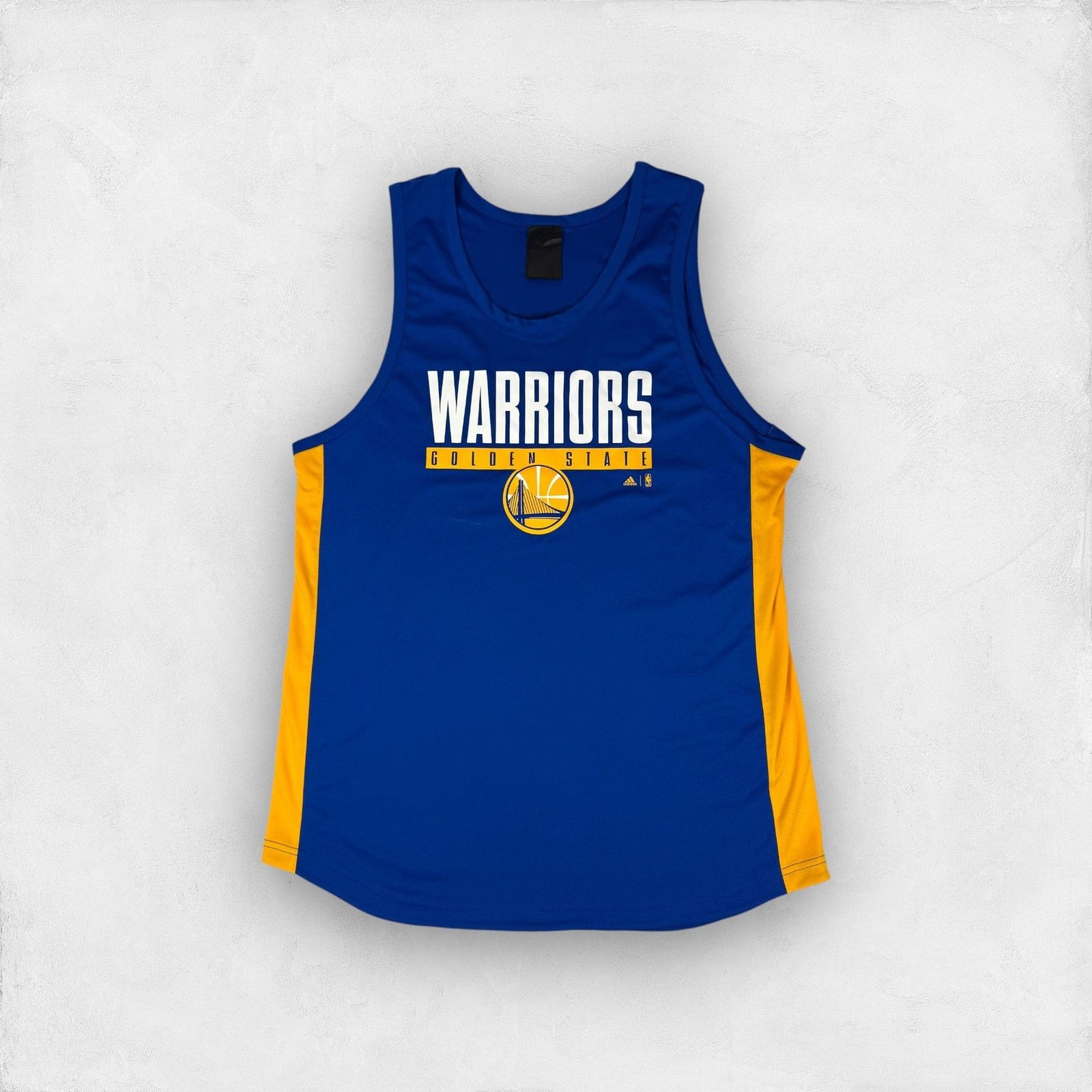 Adidas × NBA Adidas Men's Blue Golden State Warriors Basketball Jersey Size US L / EU 52-54 / 3 - 1 Thumbnail