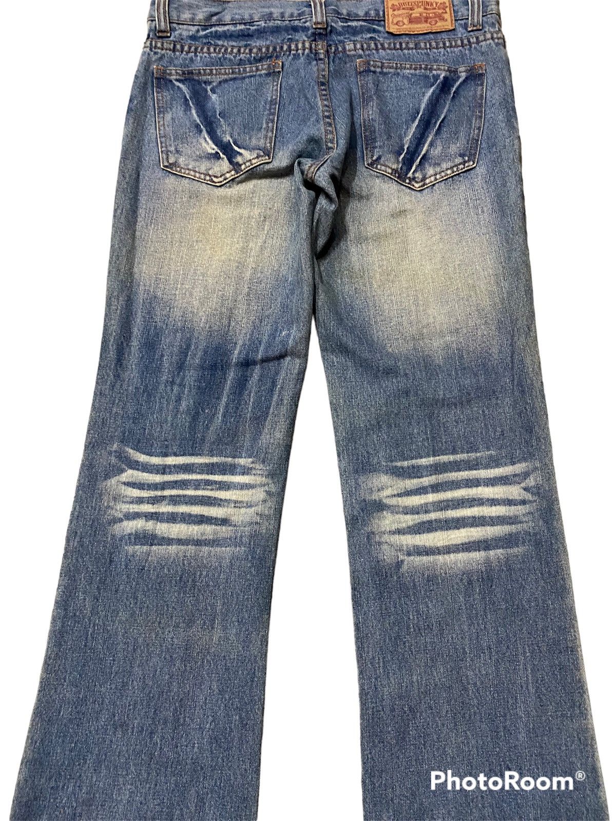 Hysteric Glamour × If Six Was Nine × Tornado Mart Flare Jeans Distressed Grunge Avantgarde Size US 32 / EU 48 - 12 Thumbnail