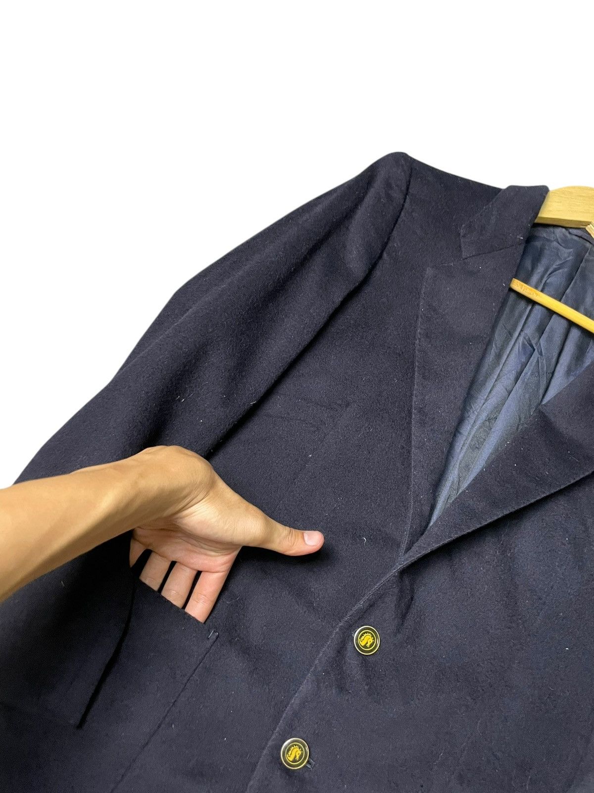 Designer × Pierre Cardin × Vintage Vintage PIERRE CARDIN Buttoned Blazer (88) Size US XXS / EU 40 - 4 Thumbnail