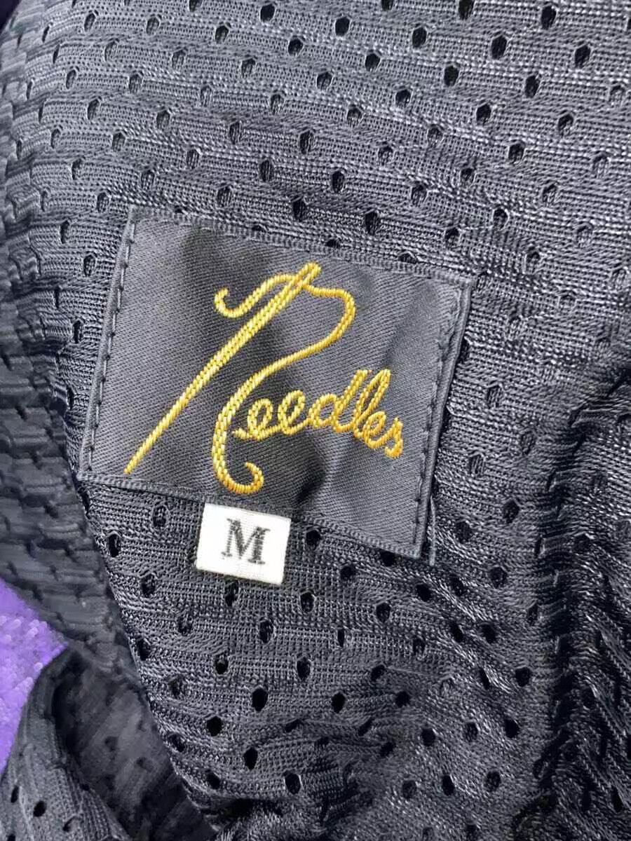 Needles Needles Polyester Track Pants Purple Size US 32 / EU 48 - 4 Thumbnail