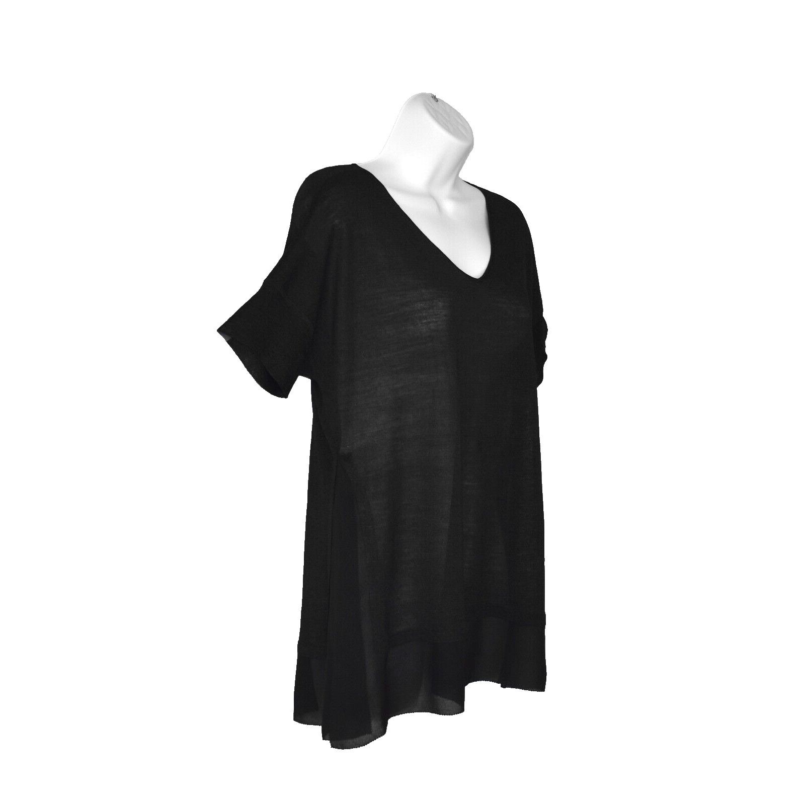 Eileen Fisher NEW EILEEN FISHER Petite Detail Silk Short Sleeve Top Sz PM Size M / US 6-8 / IT 42-44 - 2 Thumbnail