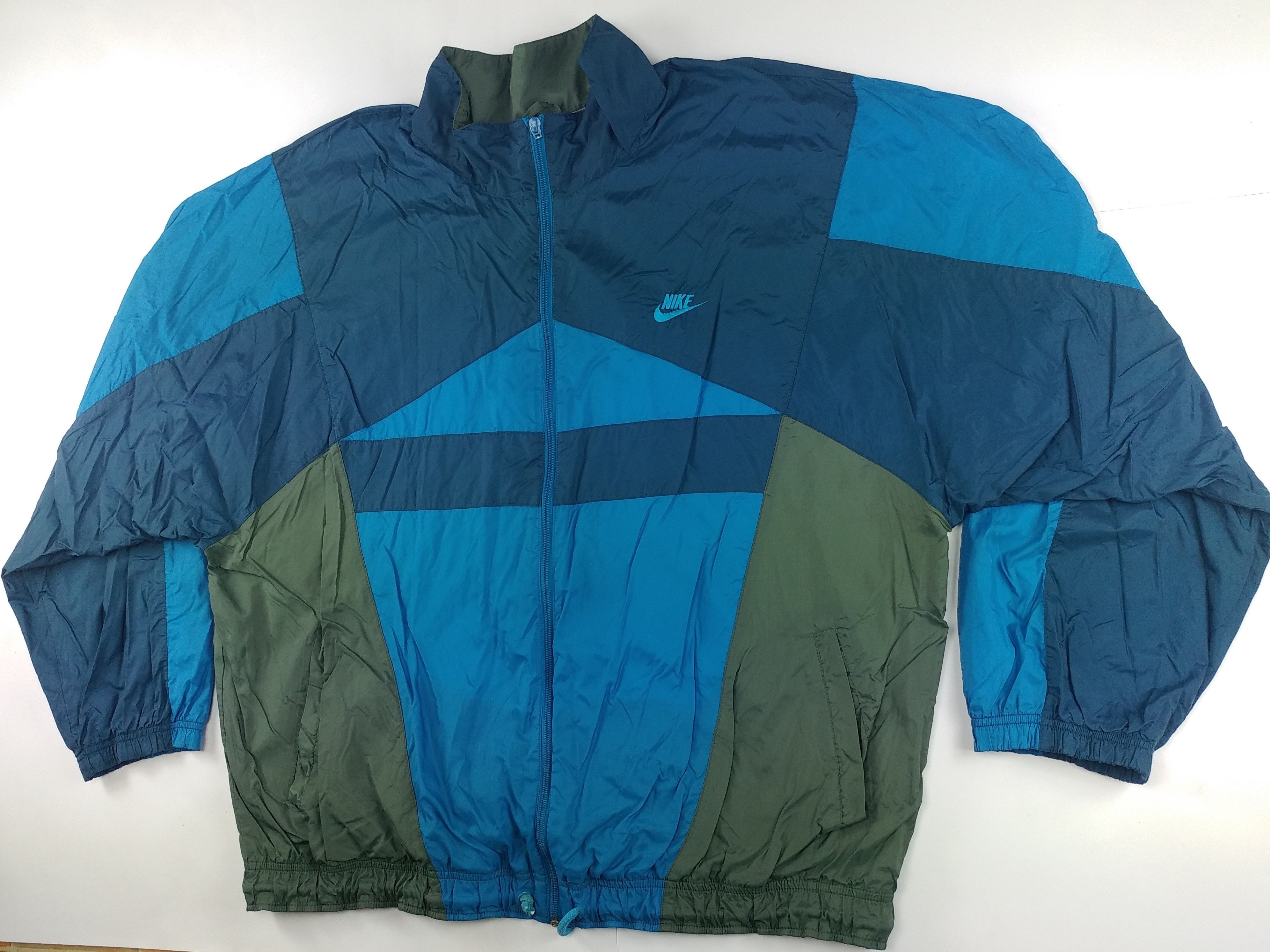 Nike Nike jacket, vintage track top, 90s skater 1990s Y2K XXL Size US XXL / EU 58 / 5 - 8 Thumbnail