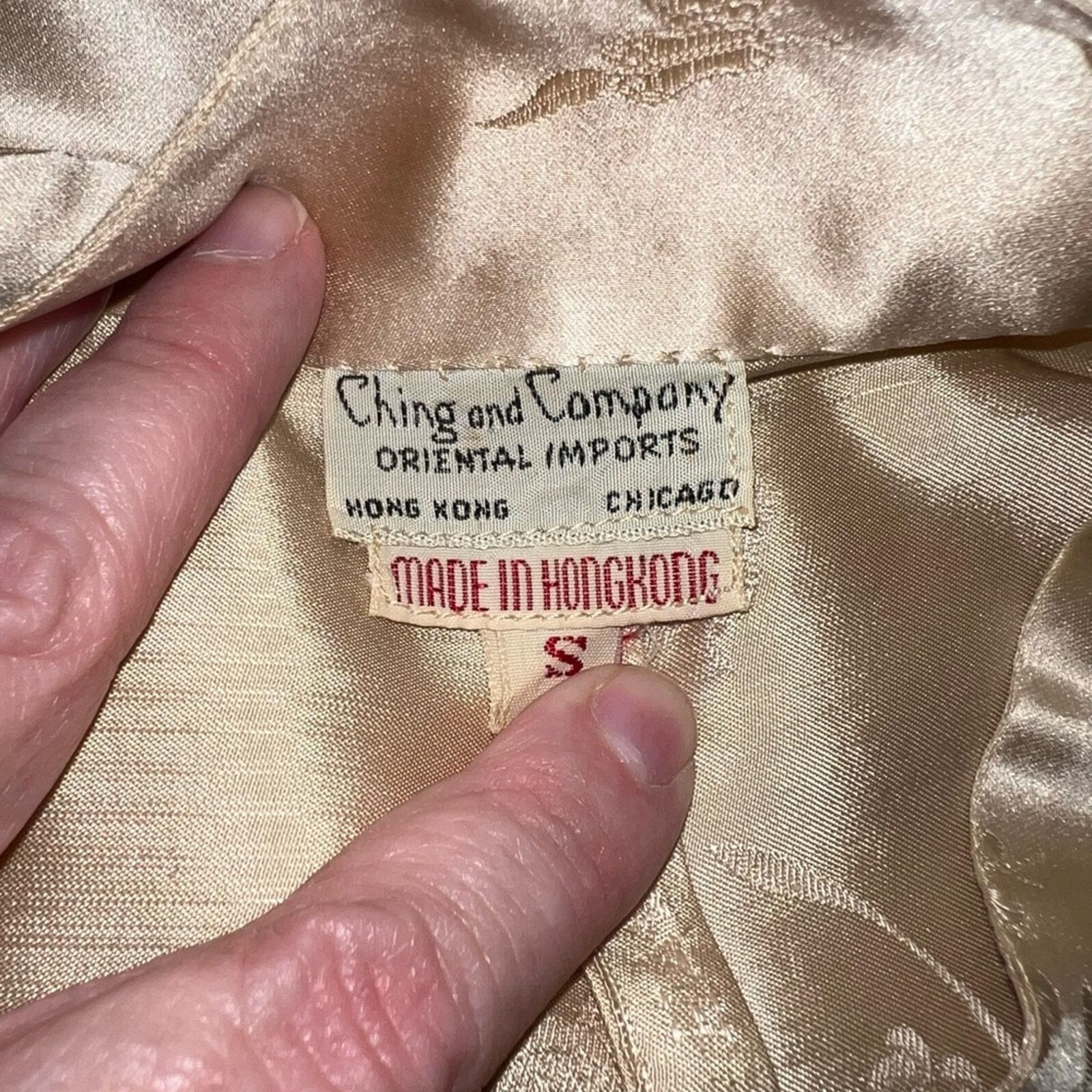 Vintage Vintage Ching and Company Authentic Hong Kong Kimono Robe! Size S / US 4 / IT 40 - 6 Thumbnail
