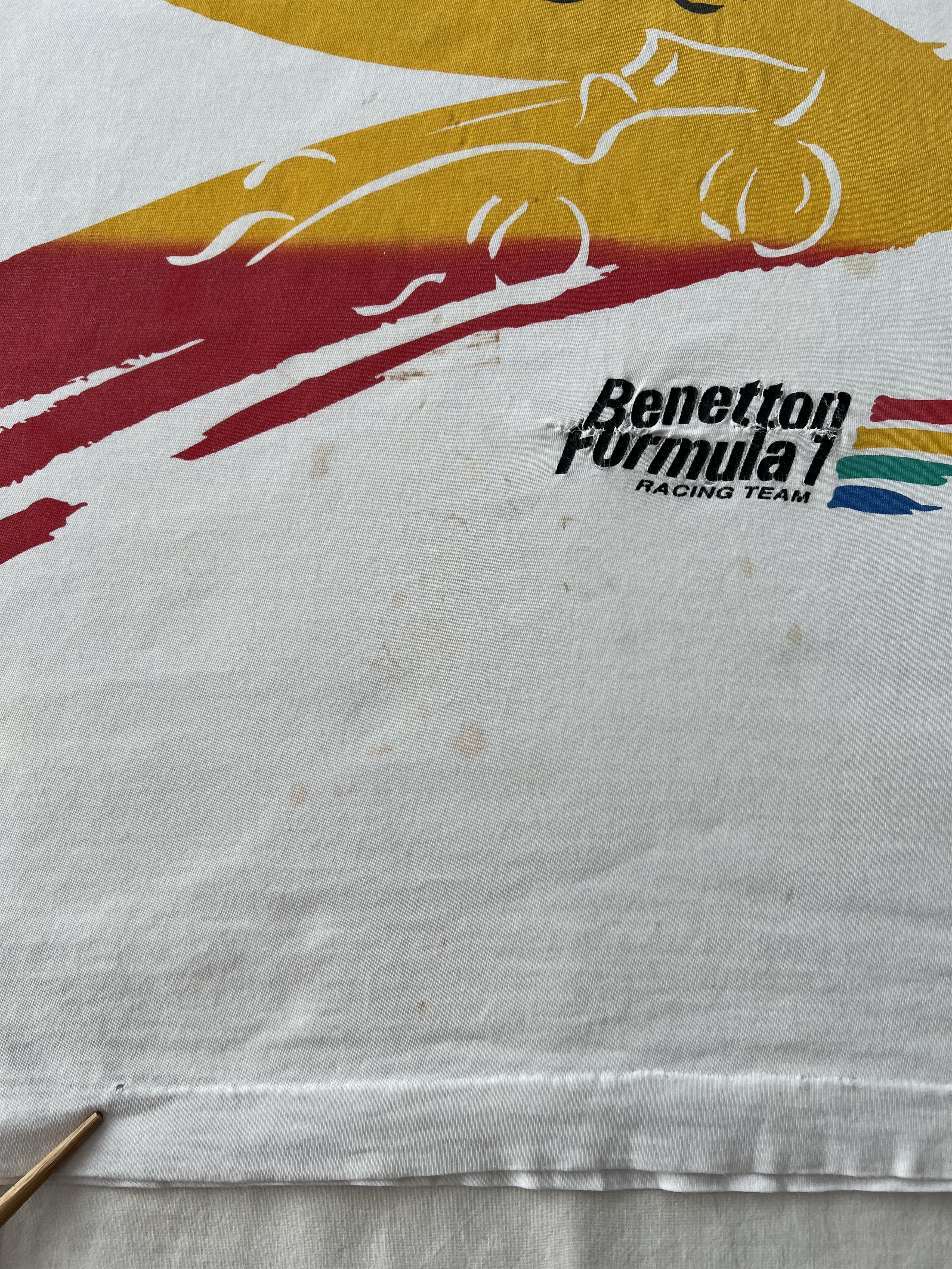 Formula 1 Vintage 90s Benetton Formula 1 Racing Team F1 Sleeveless Size US XL / EU 56 / 4 - 7 Thumbnail