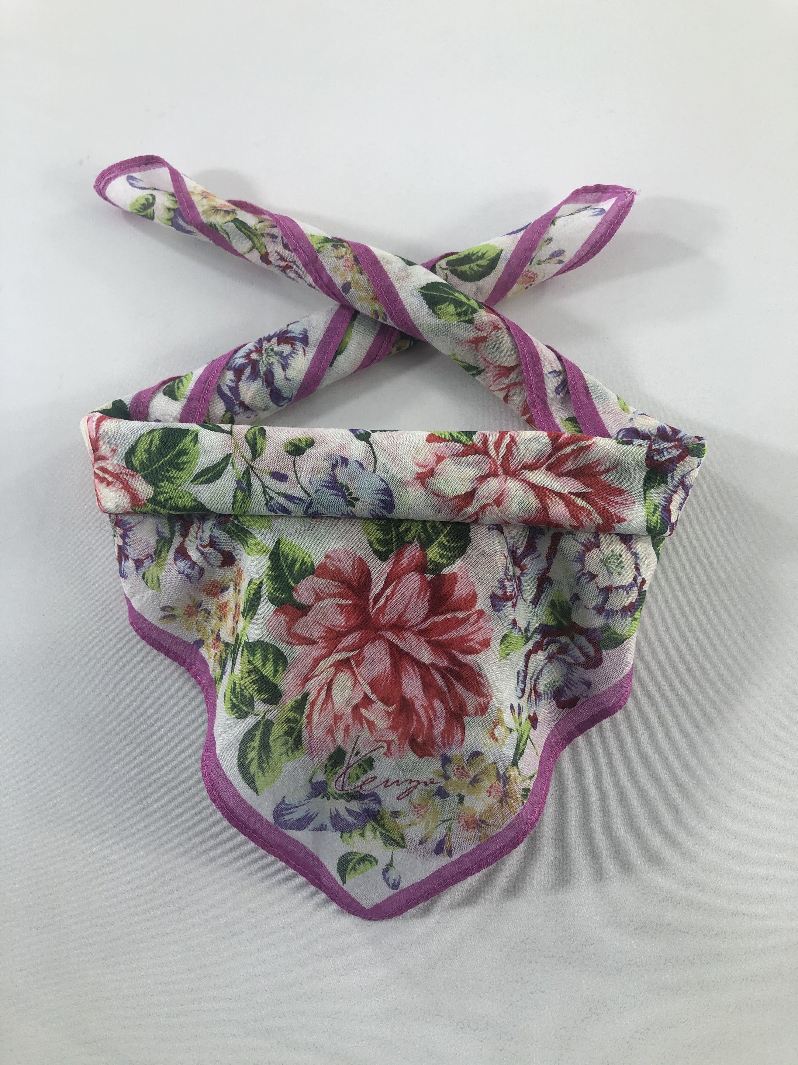 Kenzo × Vintage Kenzo Handkerchief / Bandana / Neckerchief Size ONE SIZE - 2 Thumbnail