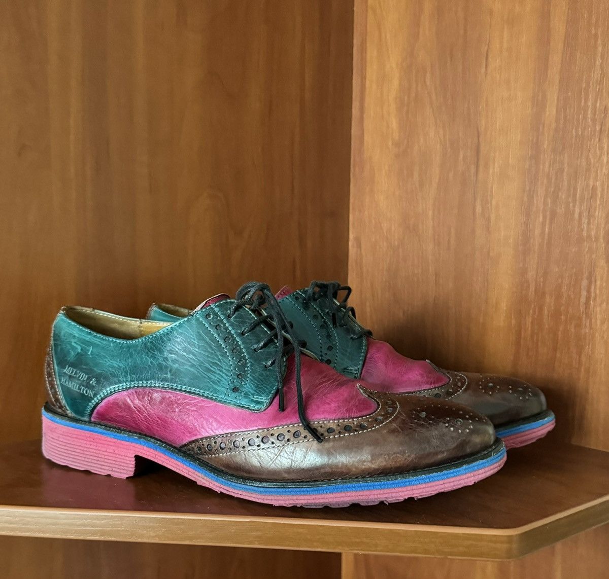 Designer × Melvin & Hamilton Melvin & Hamilton 40size Amelie 3 leather brogues shoes Size US 9 / EU 42 - 25 Thumbnail