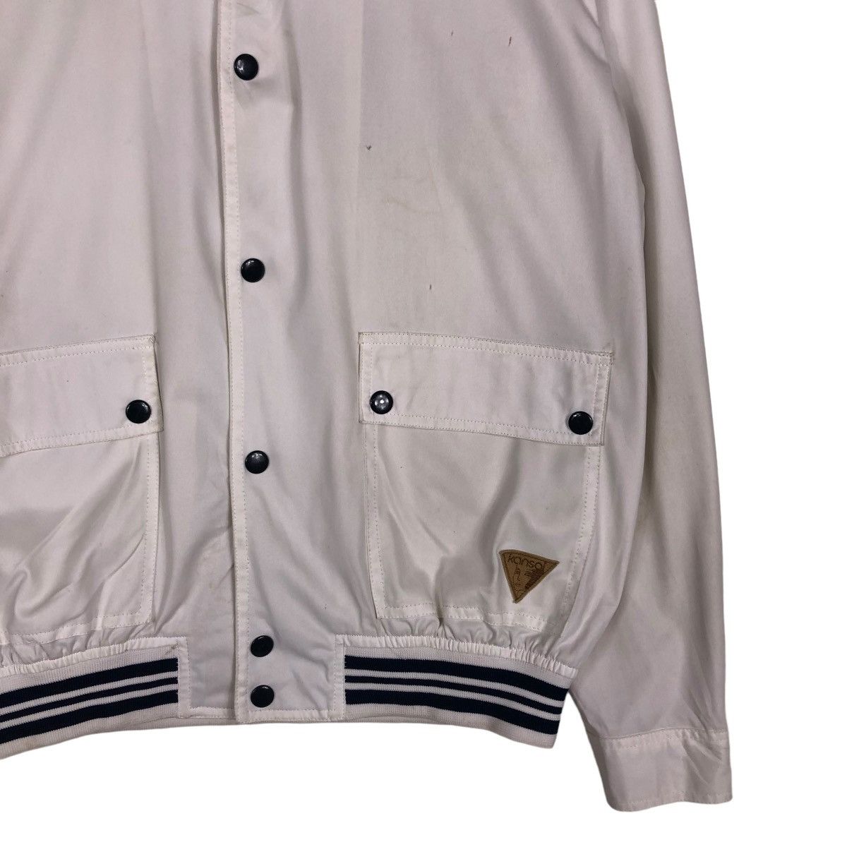 Japanese Brand 🔥VINTAGE KANSAI EYES GRAND SLAM OPTION RACING BOMBER JACKET Size US L / EU 52-54 / 3 - 8 Thumbnail