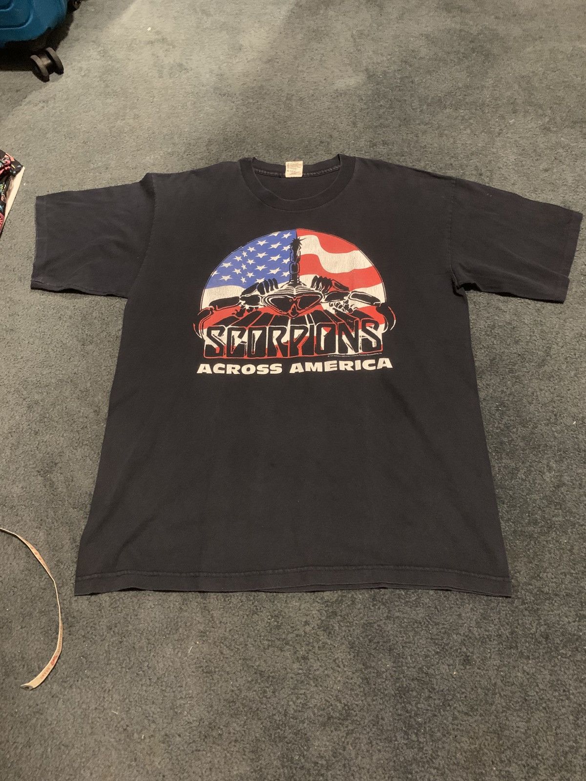 Band Tees × Vintage VINTAGE 1996 SCORPIONS PURE INSTINCT TOUR Size US XL / EU 56 / 4 - 1 Thumbnail