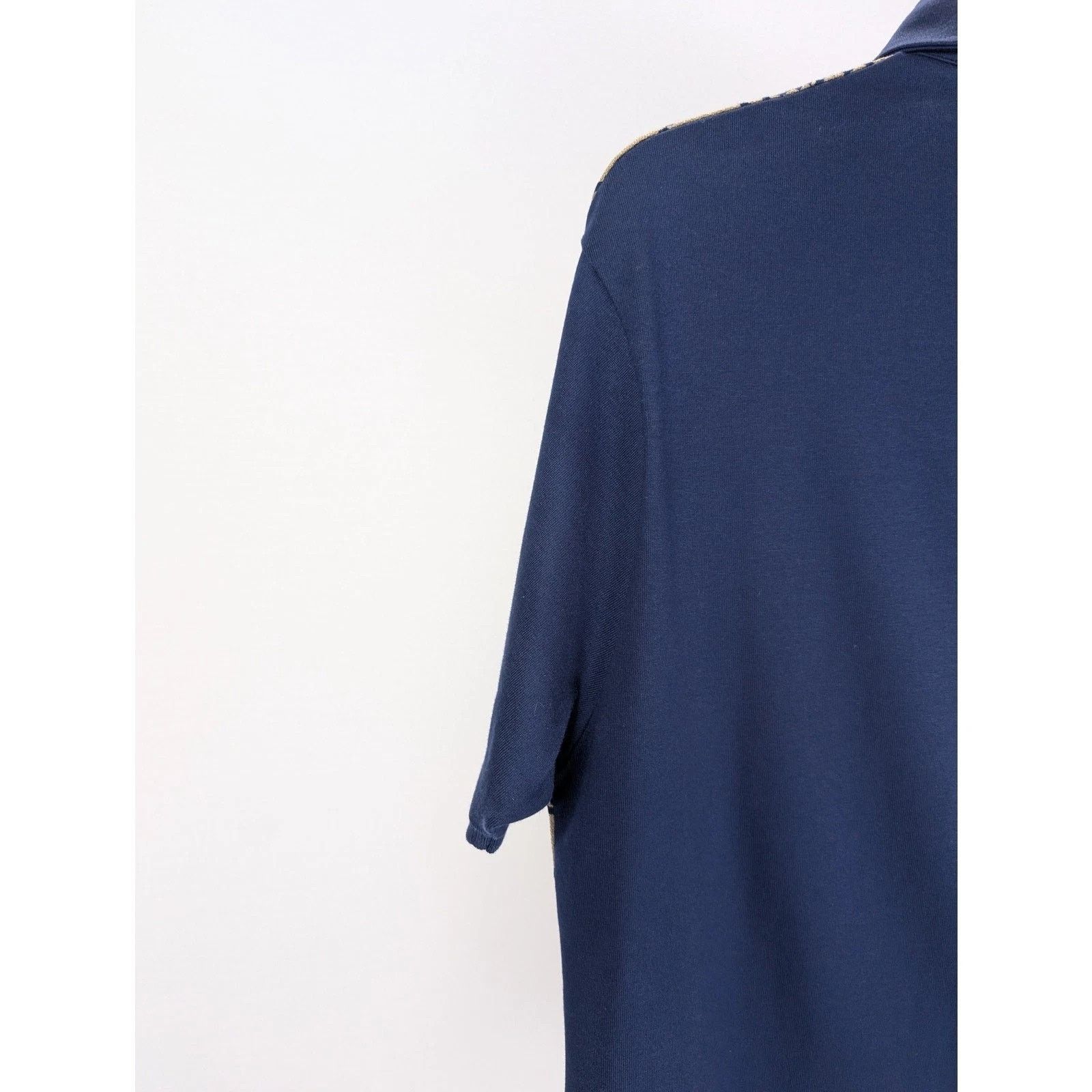Gucci o1rshd1 GG Polo in Brown/Navy Size US L / EU 52-54 / 3 - 13 Thumbnail