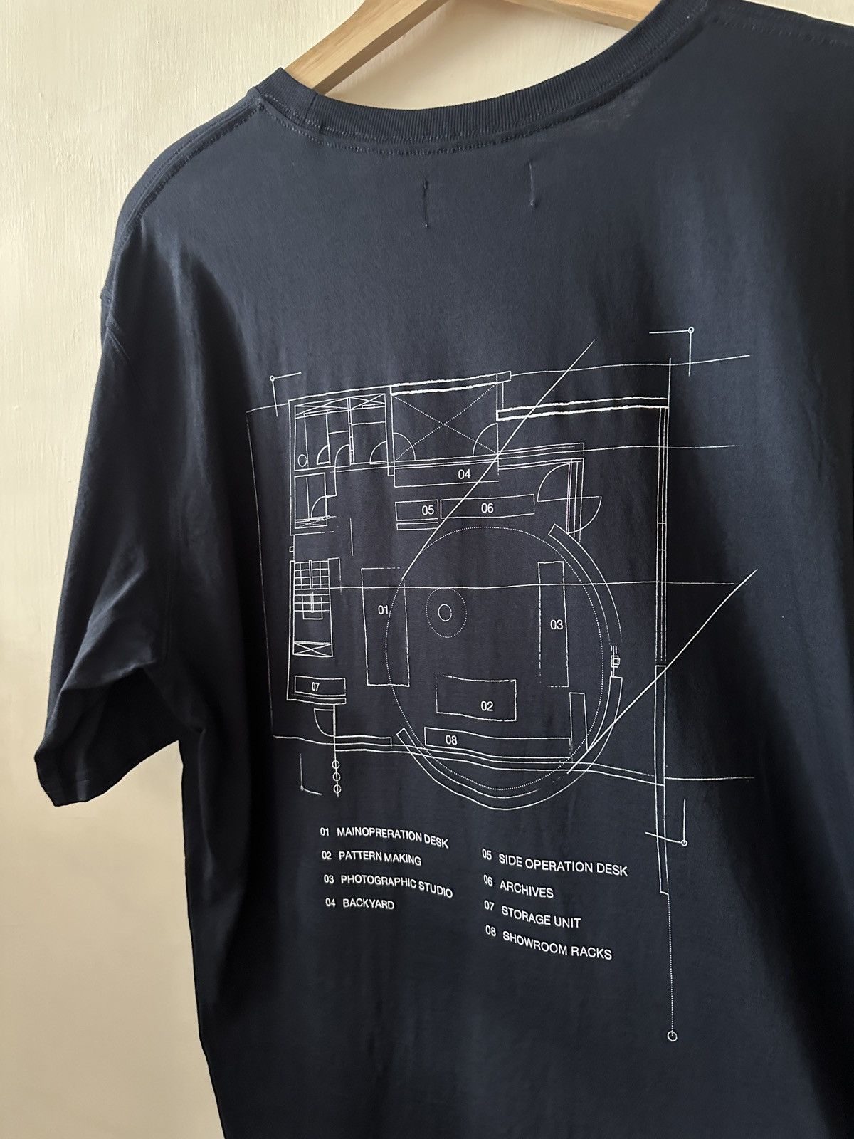CMMAWEAR × Vuja De CMMAWEAR X VUJA DE SS25 navy tee Size US XL / EU 56 / 4 - 5 Thumbnail