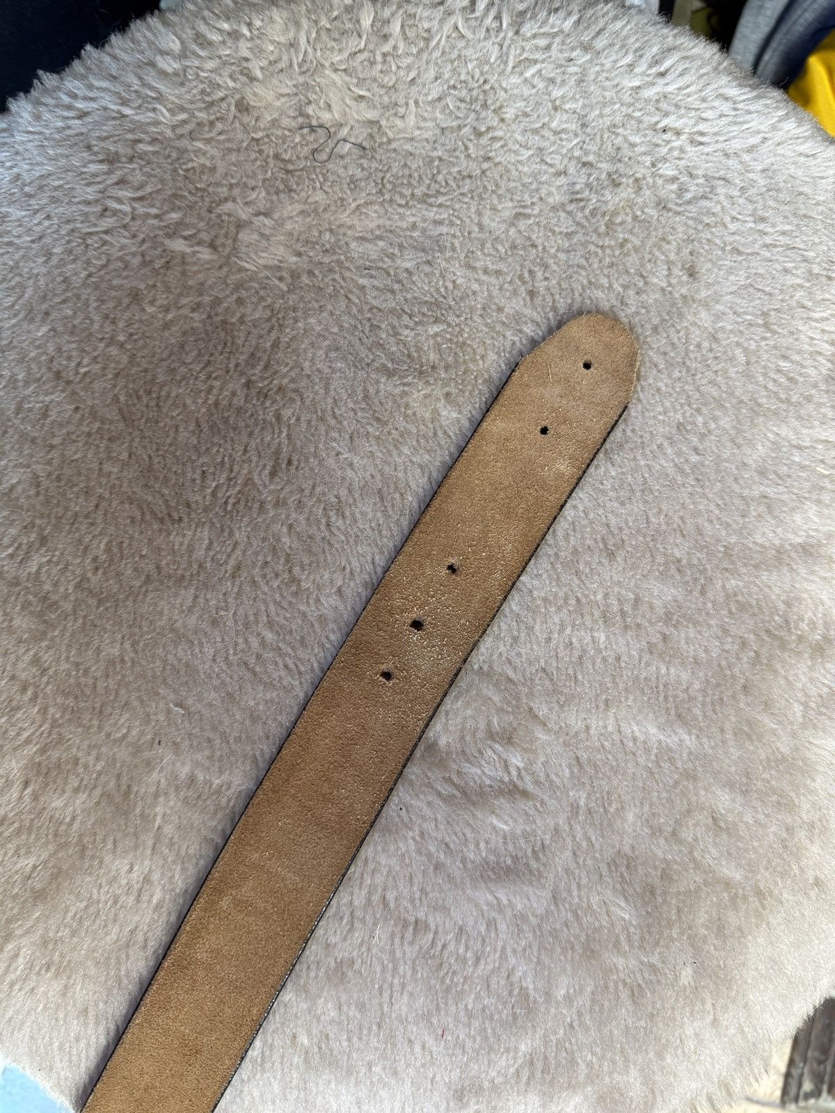Levi's Vintage Levis 501 leather belt Size ONE SIZE - 5 Thumbnail