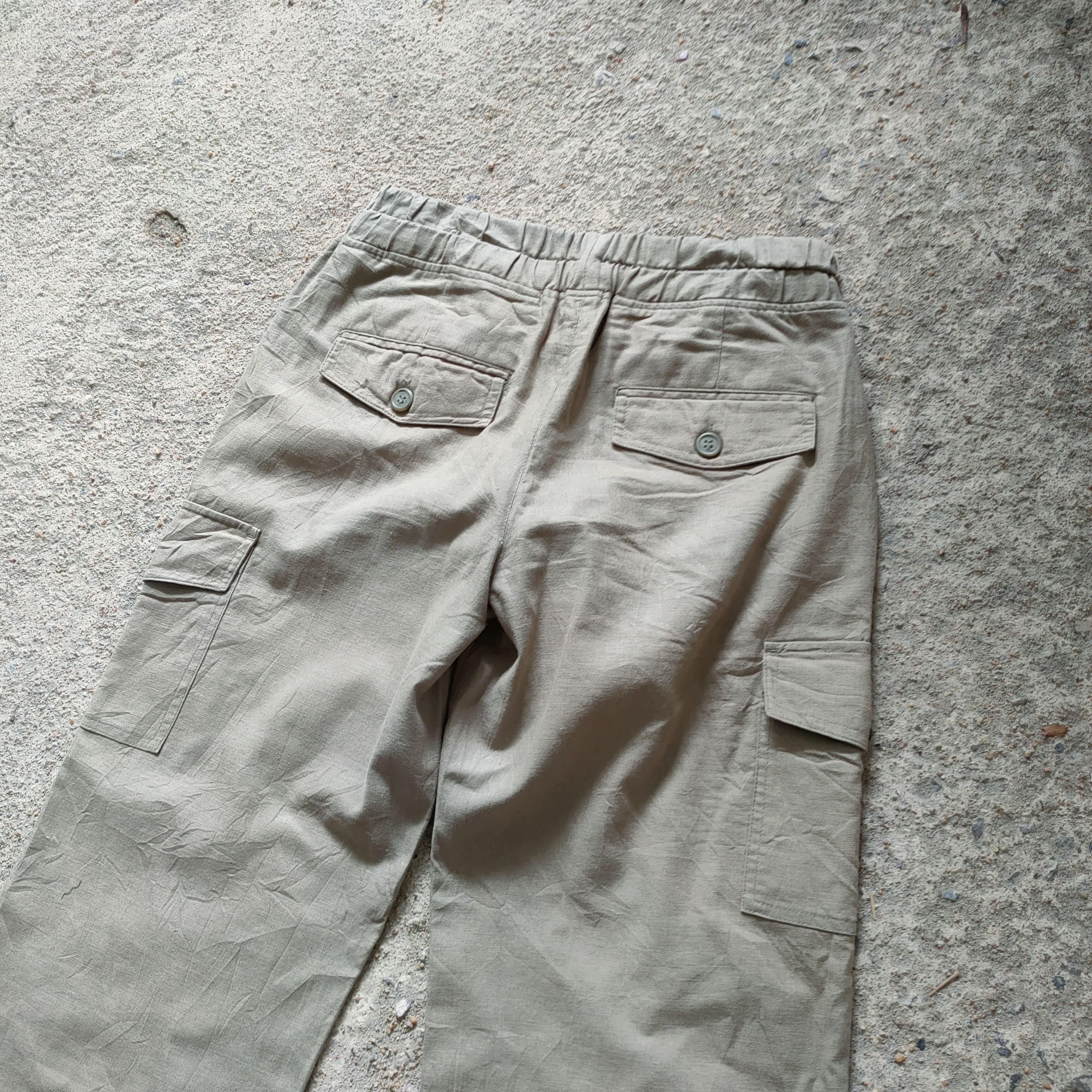 Japanese Brand × Vintage JAPANESE BRAND SPRING WAIST FADED CARGO PANTS Size US 30 / EU 46 - 8 Thumbnail