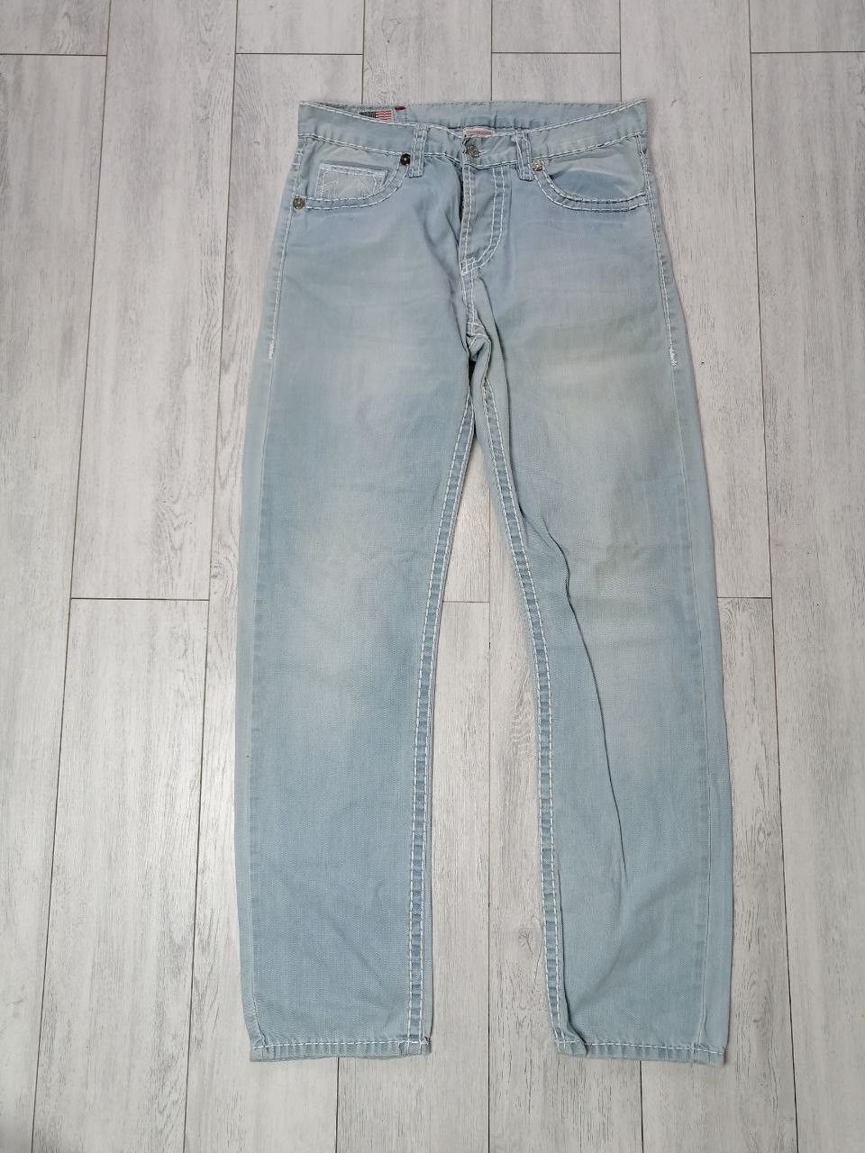 True Religion True Religion Billy Super T Seat 34 Denim Jeans Size US 32 / EU 48 - 1 Thumbnail