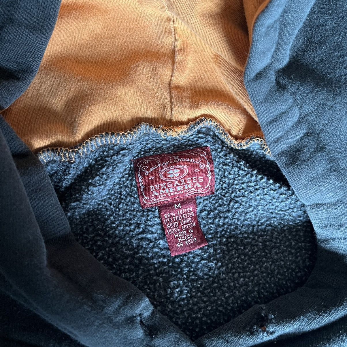 Lucky Brand Vintage 2000s Lucky Brand Live in Love Rose Graphic Hoodie Size M / US 6-8 / IT 42-44 - 3 Thumbnail