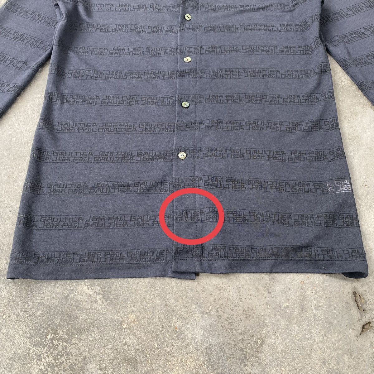 Jean Paul Gaultier Vintage 90s JPG Jean Paul Gaultier Classique Mesh Button Ups Size M / US 6-8 / IT 42-44 - 12 Thumbnail