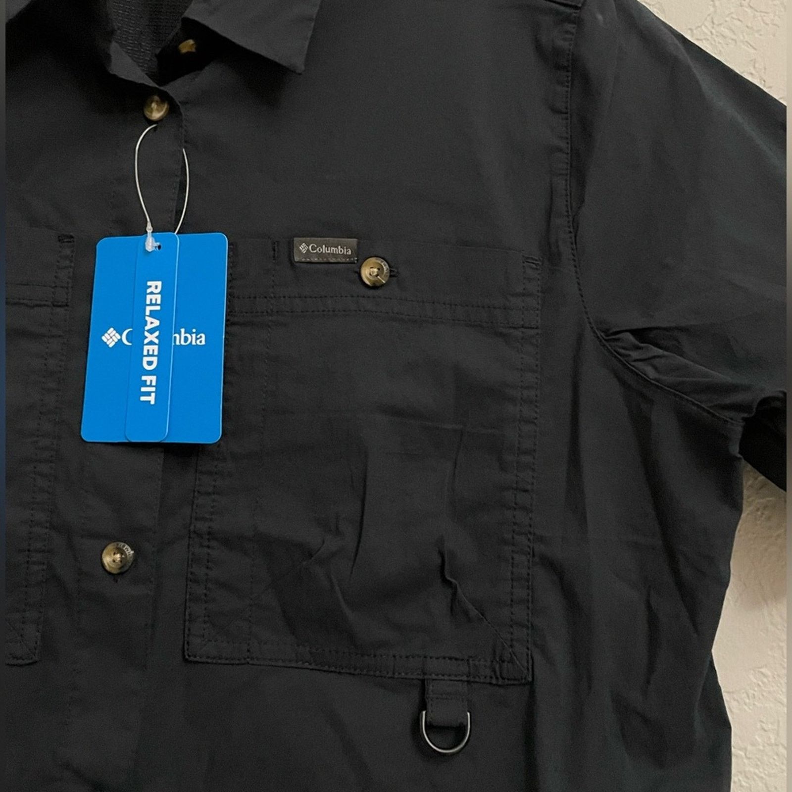 Columbia Columbia Brea Falls Woven Short Sleeve Black Womens Small Size S / US 4 / IT 40 - 4 Thumbnail