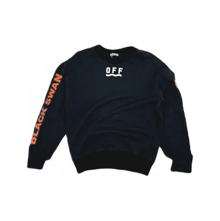 Moncler Moncler x OFF-WHITE Long Sleeve Sweatshirt Size US S / EU 44-46 / 1 - 1 Thumbnail