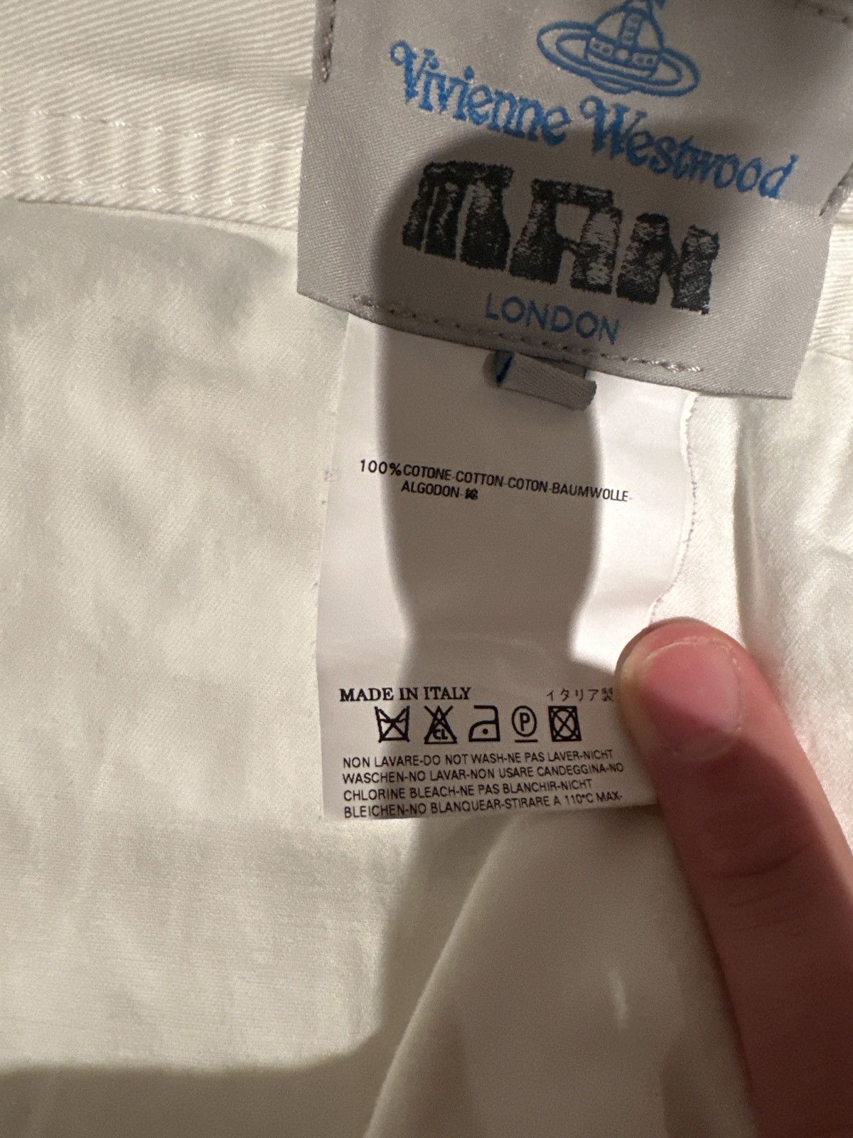 Vivienne Westwood Viv Westwood man ‘Too fast to live….’ White pants Size US 40 / EU 56 - 7 Thumbnail