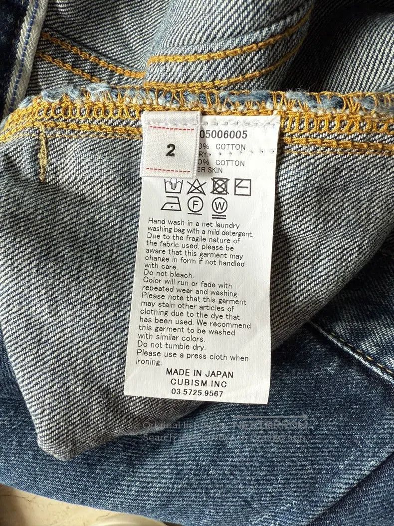Visvim Visvim 24ss Inkjet Washed Denim Jacket Size US M / EU 48-50 / 2 - 5 Thumbnail