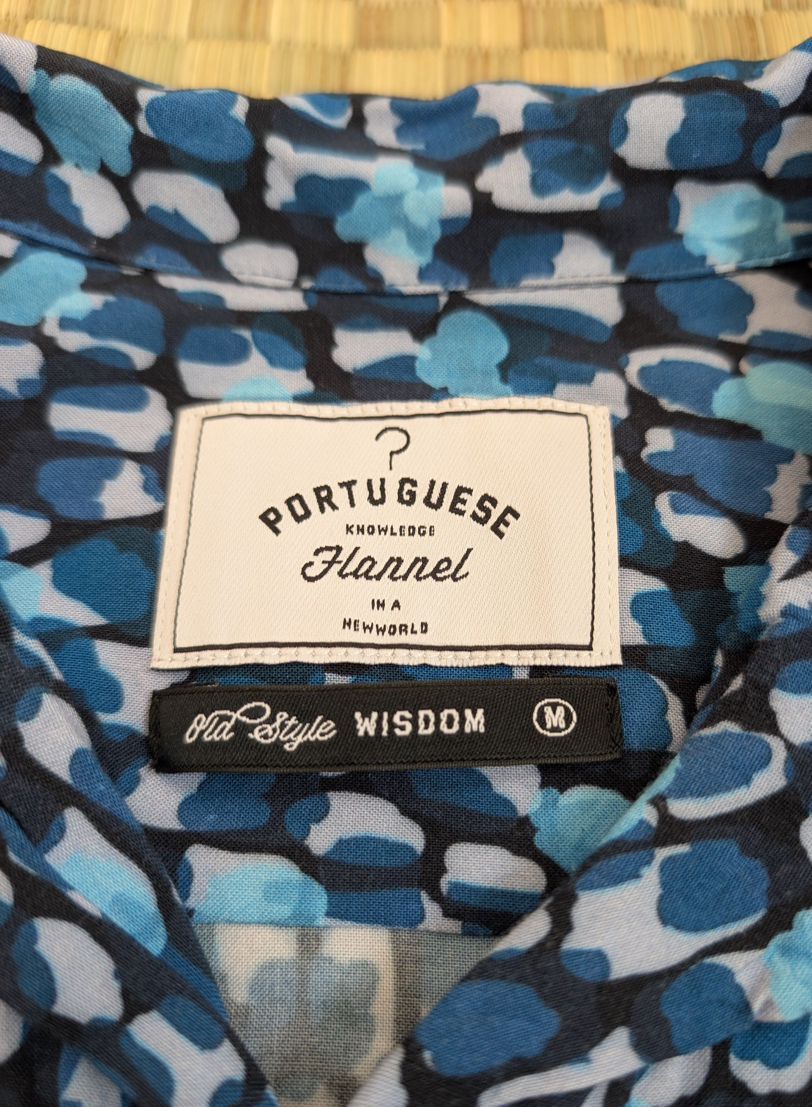 Portuguese Flannel Portuguese Flannel SS Pattern Shirt Made in Portugal Size US M / EU 48-50 / 2 - 3 Thumbnail
