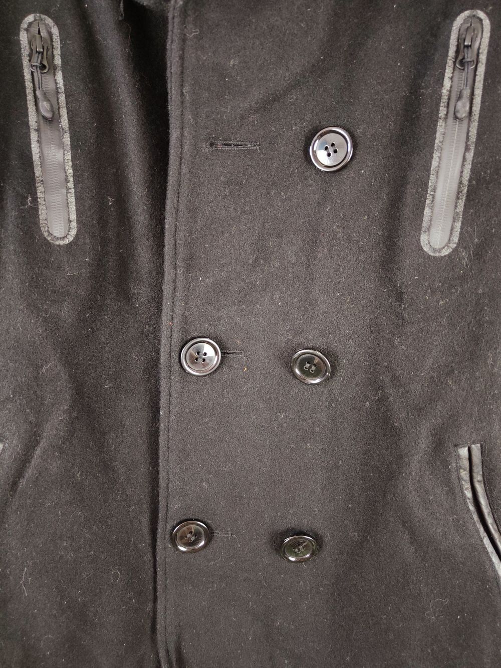 Nike DLL Nike Black Wool Leather varsity Jackets #W145 Size US M / EU 48-50 / 2 - 3 Thumbnail