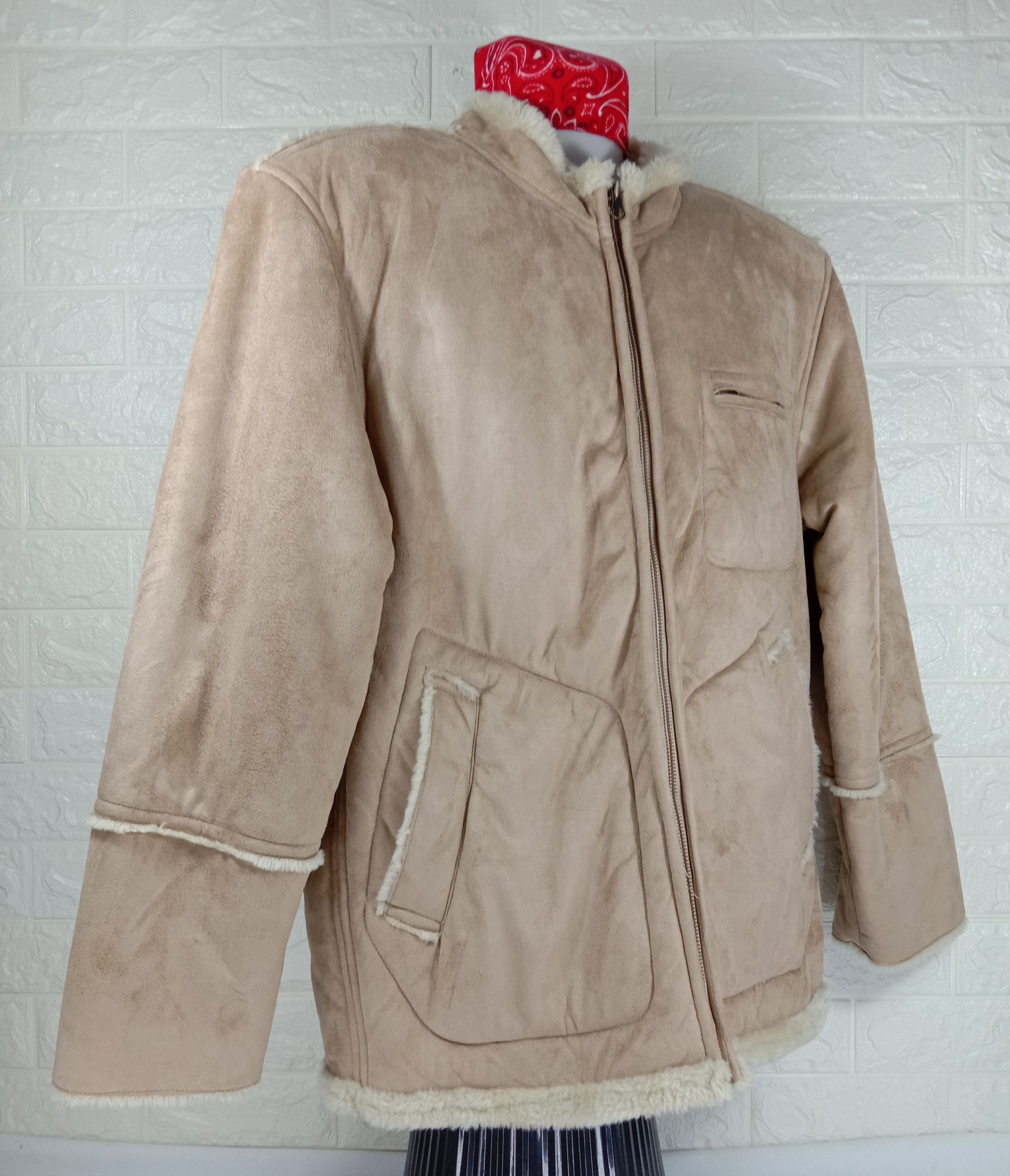 Kansai Yamamoto Vintage Kansai Yamamoto Sheepskin Leather Jacket Size US M / EU 48-50 / 2 - 2 Thumbnail