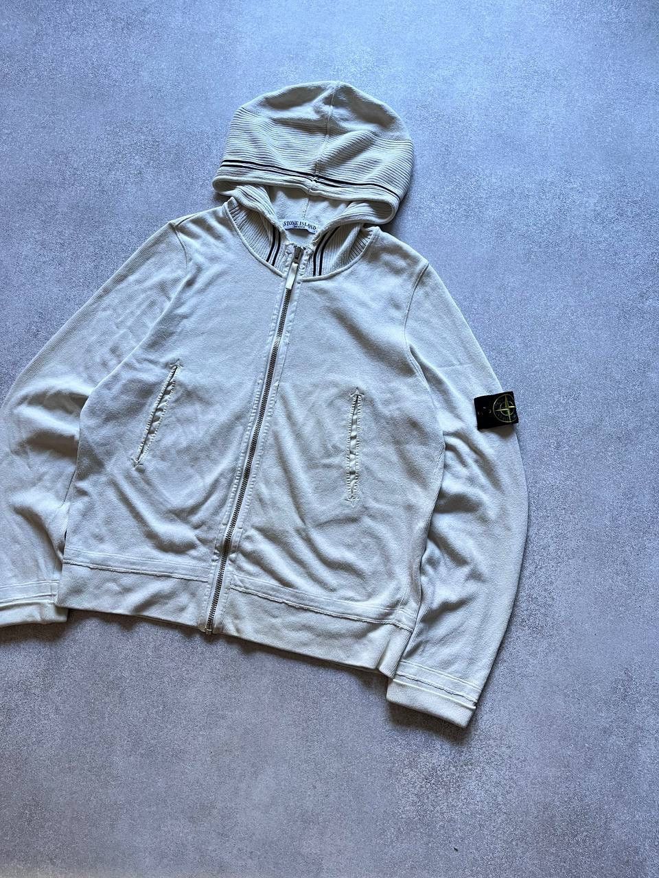 Stone Island Vintage Stone Island Boxy Zip Hoodie XL Size US XL / EU 56 / 4 - 2 Thumbnail